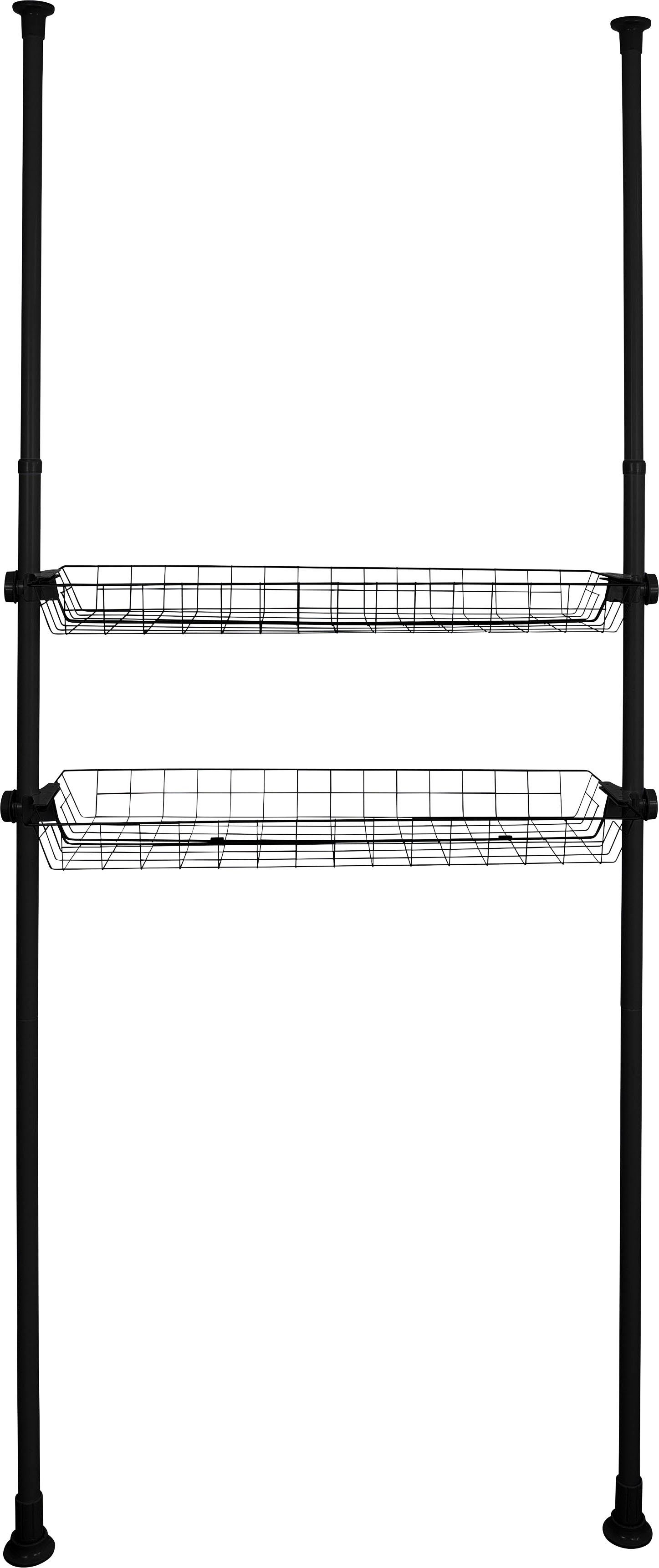 WENKO Полкиlement Herkules, 2er Set, Passend zum Teleskop-System Herkules