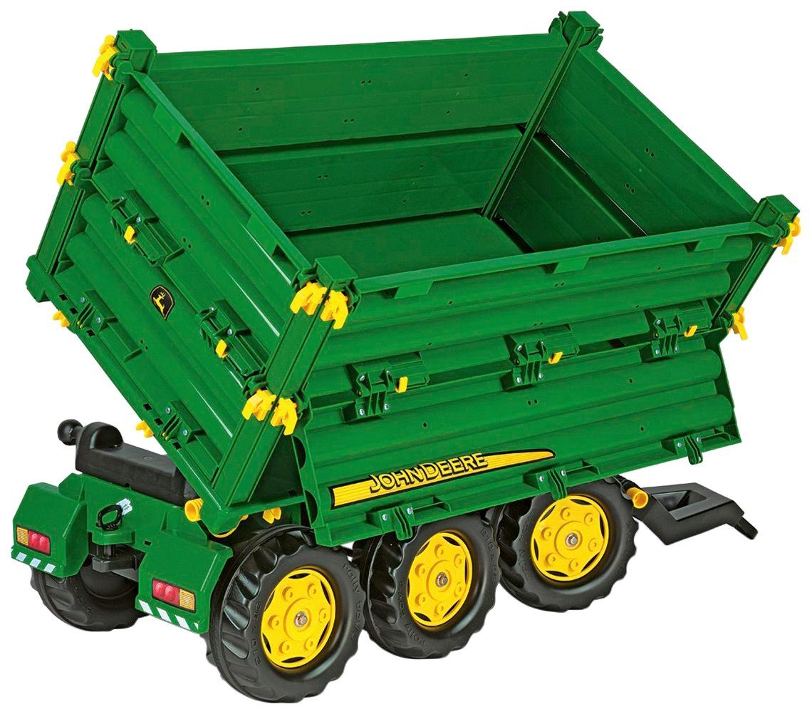 rolly toys® Kinderfahrzeug-Anhänger John Deere, für Trettraktoren