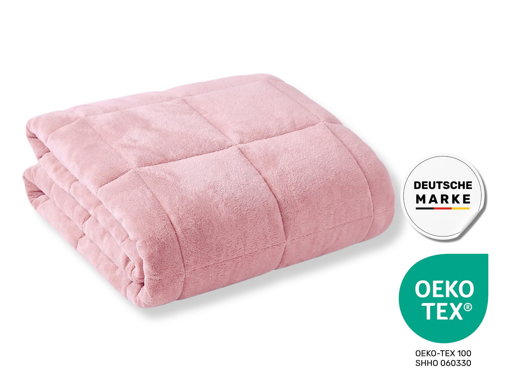 Dailydream Gewichtsdecke für Kinder, beschwerte Decke, Baumwolle oder Fleece, Füllung: Glasperlen, Gleichmäßige Gewichtsverteilung, doppelte Nähte, Handwäsche möglich