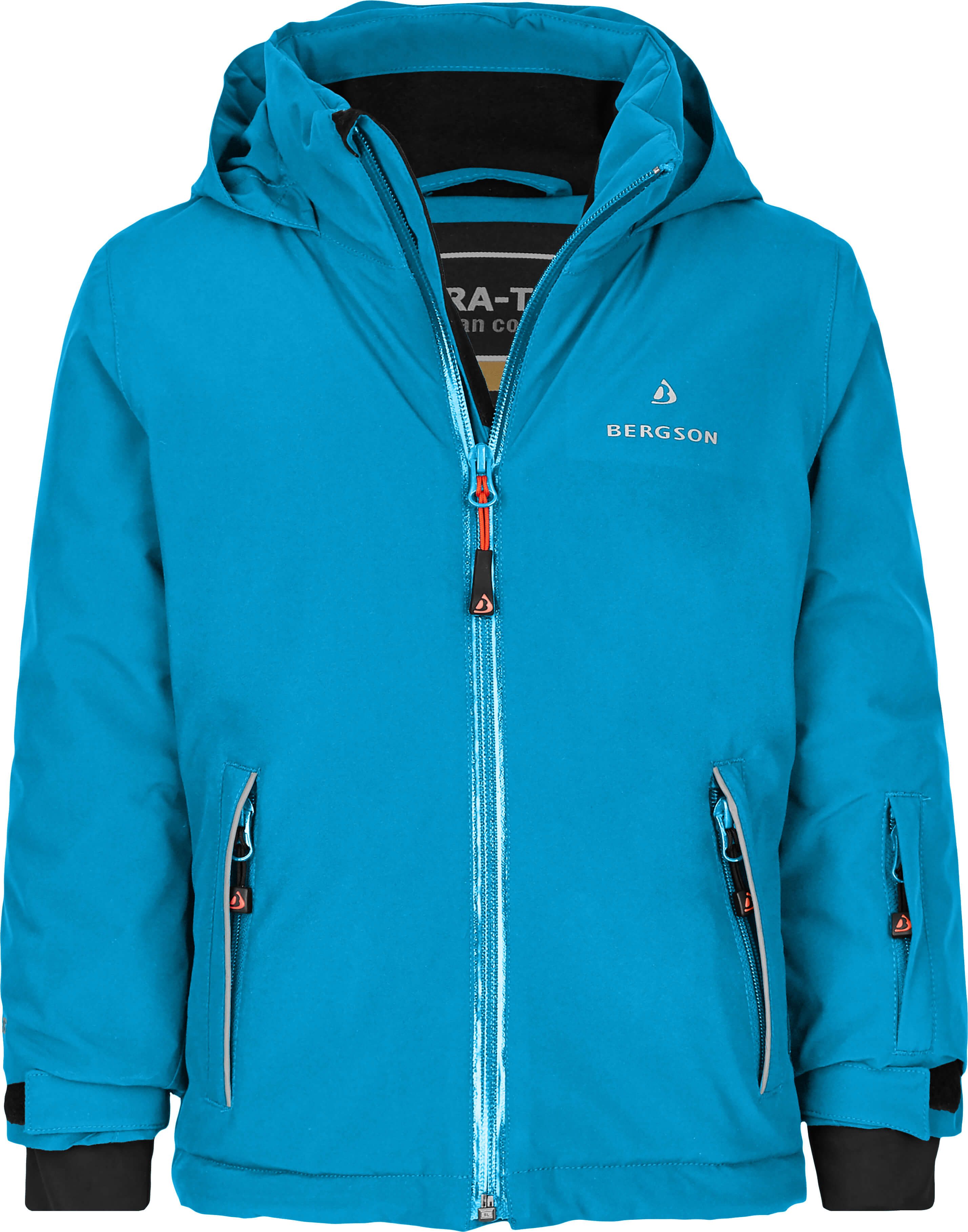 Bergson Regenjacke FRODO Kinder Skijacke, perfekt für kleine Wintersportler!, Стандартные размеры, Oz
