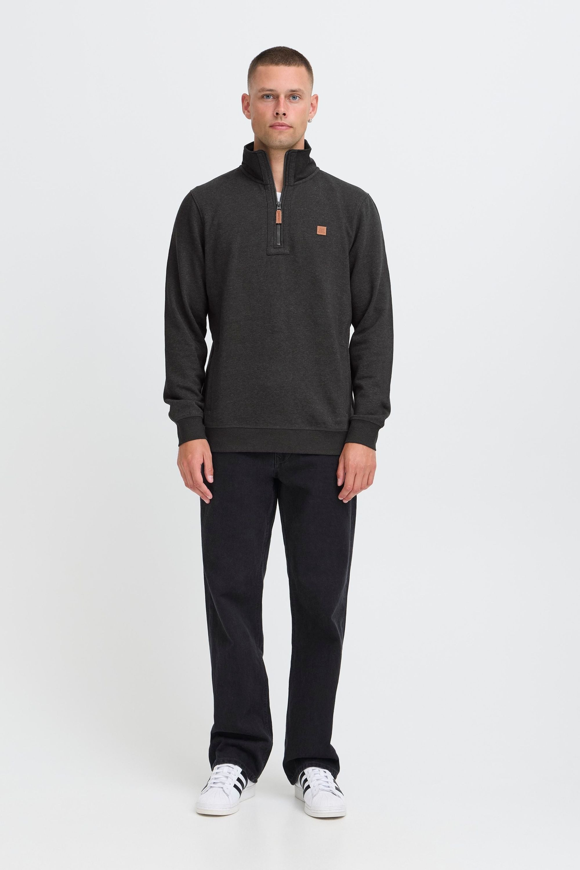 Blend Troyer BHPomes Klassischer Sweat-Troyer mit Taschen