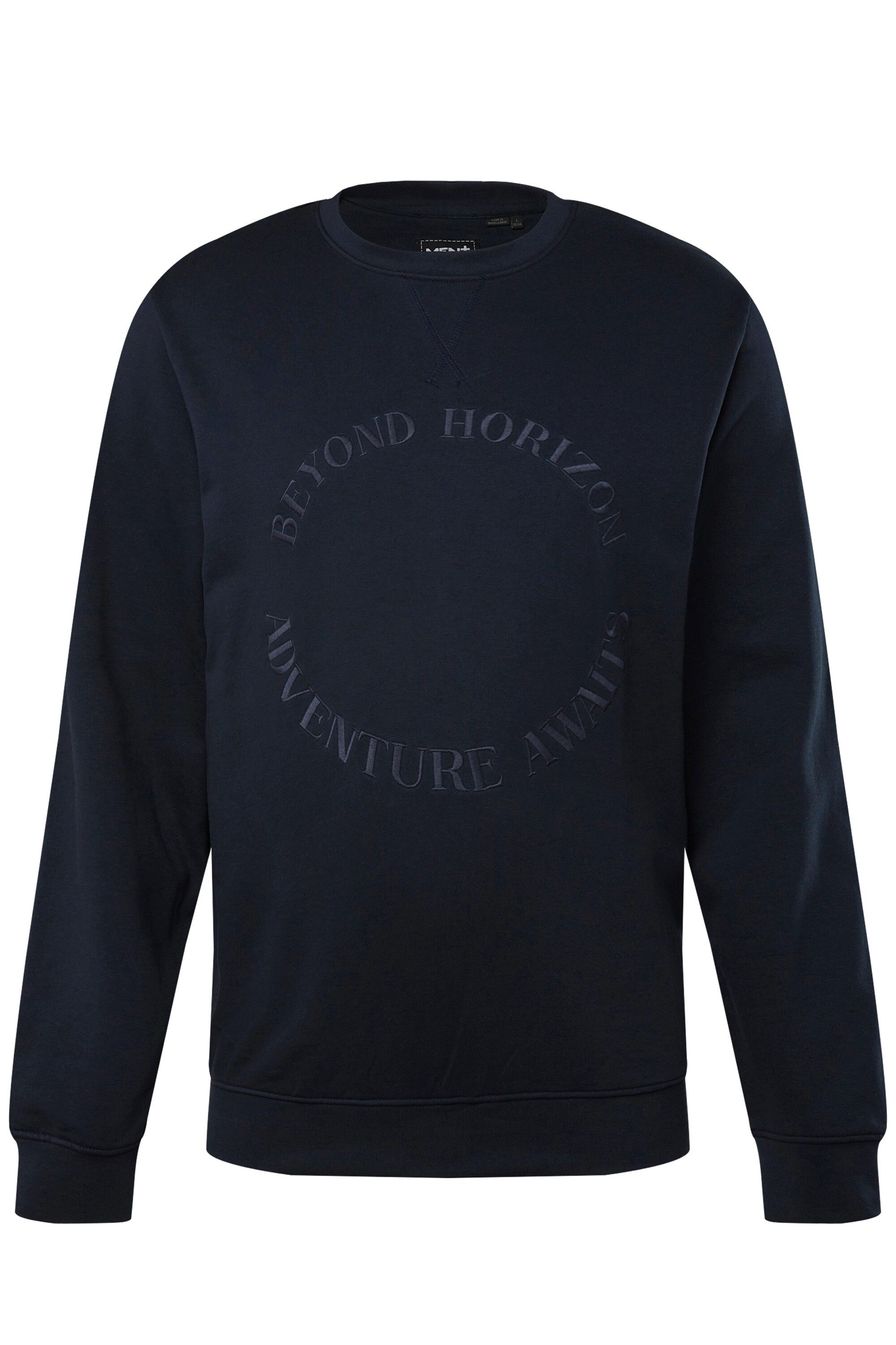 Men Plus Sweatshirt Sweatshirt Bruststick günstig online kaufen