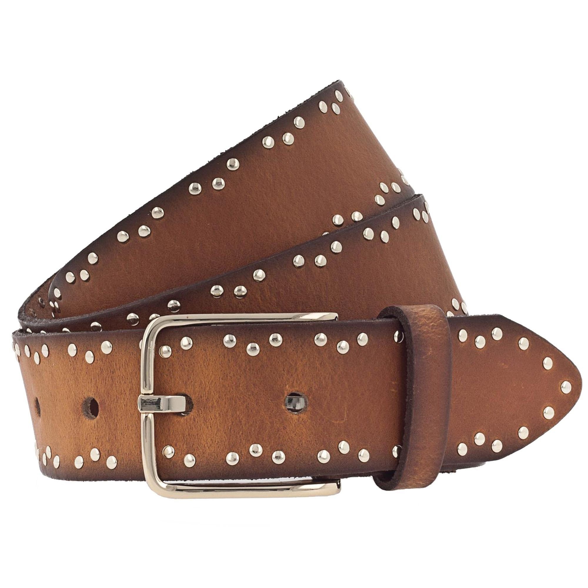 Vanzetti Ledergürtel Dornschließe