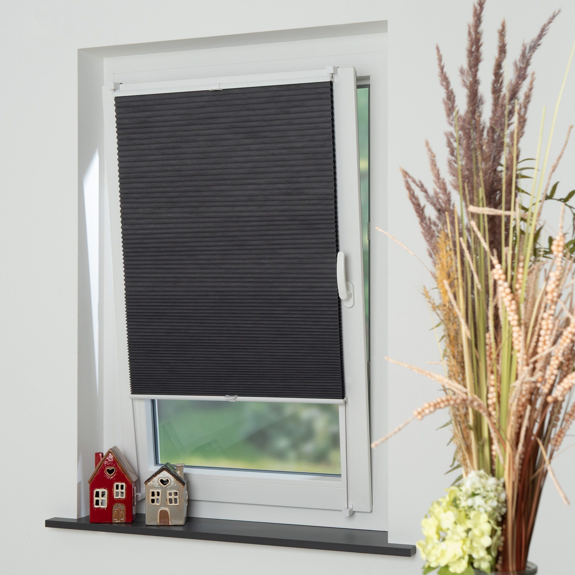 Liedeco Wabenplissee Liedeco® Wabenplissee Verdunkelung – Blickdicht, verdunkelnd, Klemmfix, Effektive Verdunkelung, Einfache Montage ohne Bohren