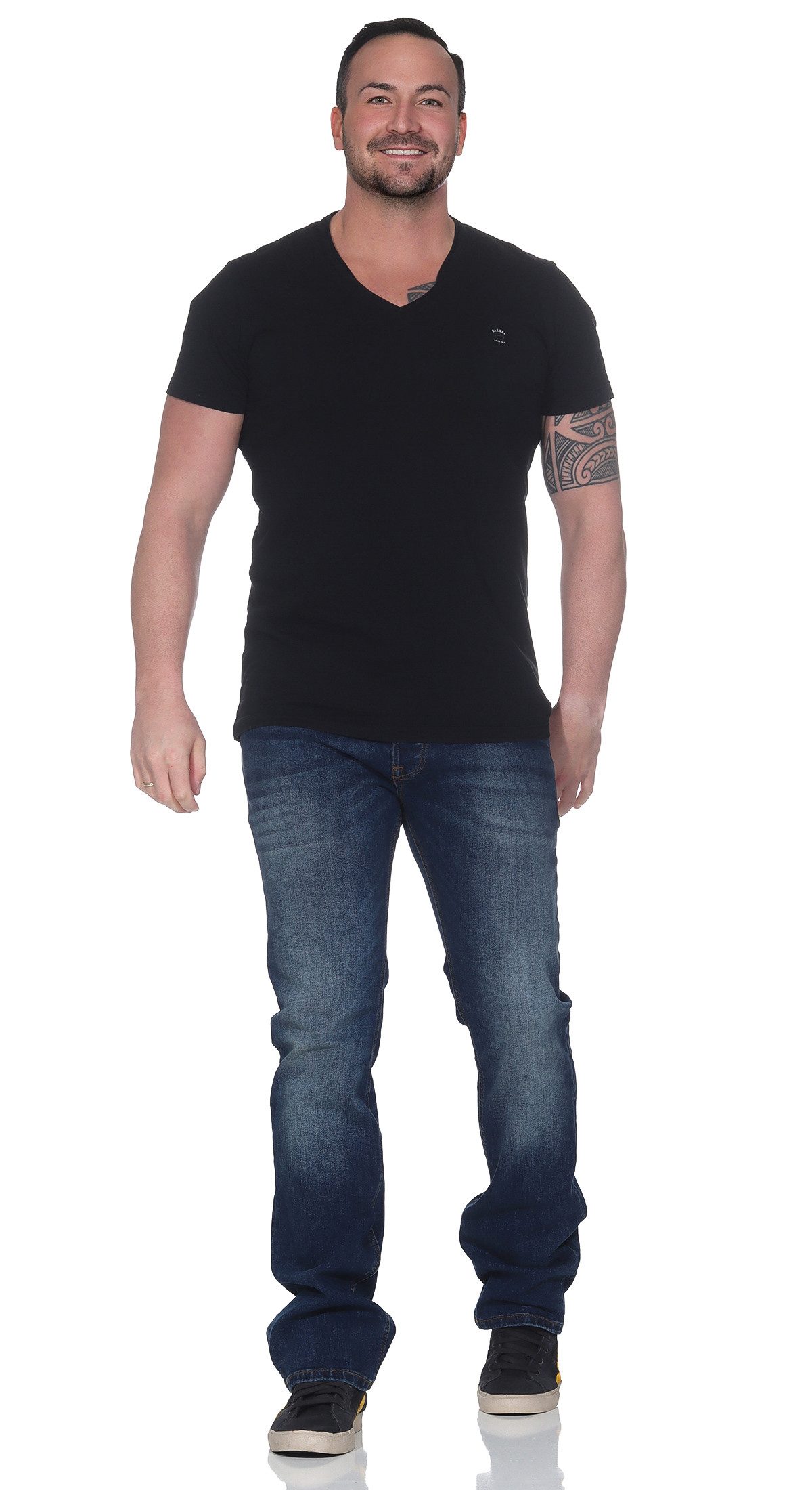 Diesel Bootcut-Jeans Diesel Herren Jeans Boot-Cut Hose 5-Pocket-Style, Regular Fit, ausgestellte Beinform, Länge: 32 – Bild 3 von 5