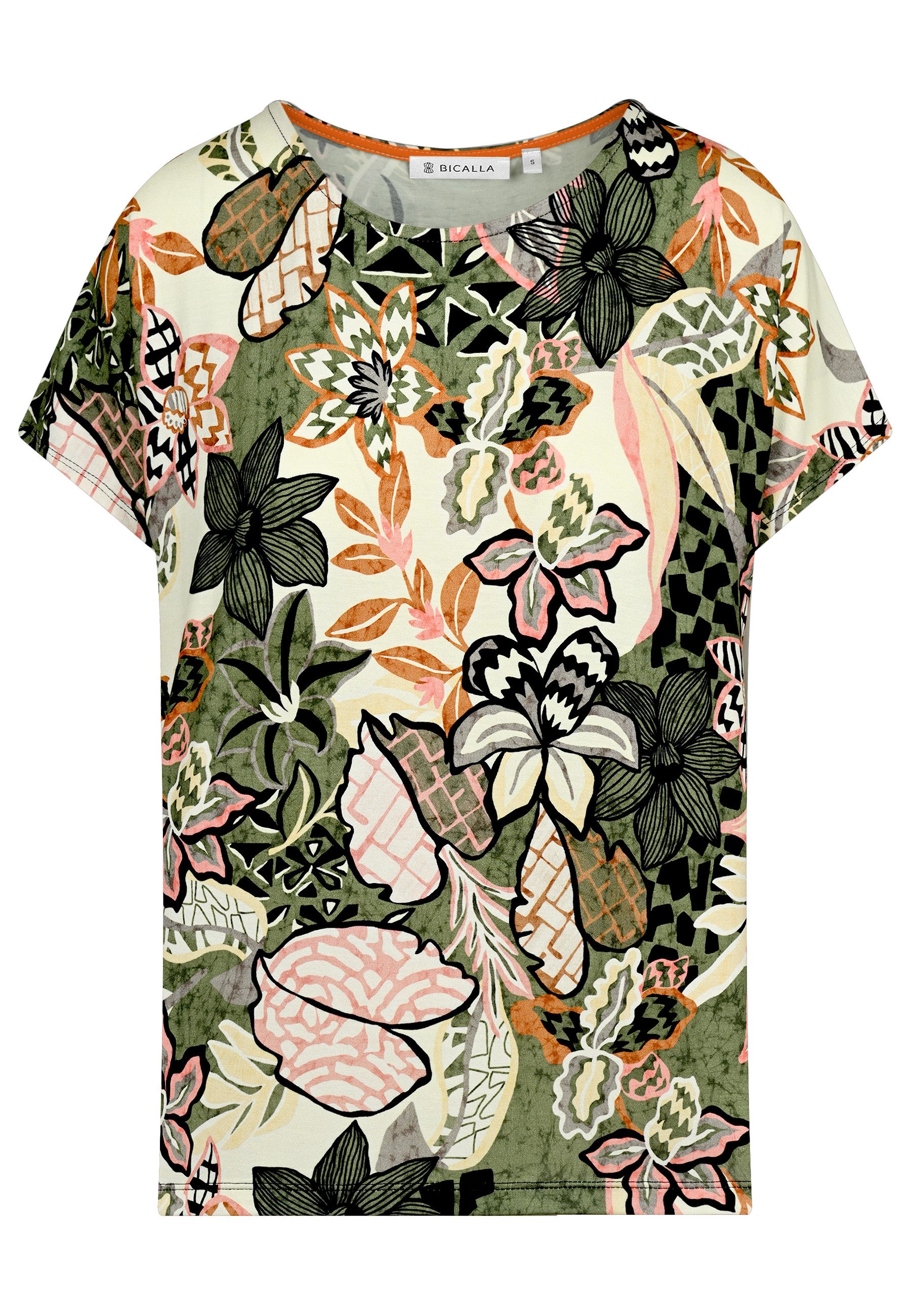BICALLA T-Shirt Shirt mit Blumen-Print in günstig online kaufen