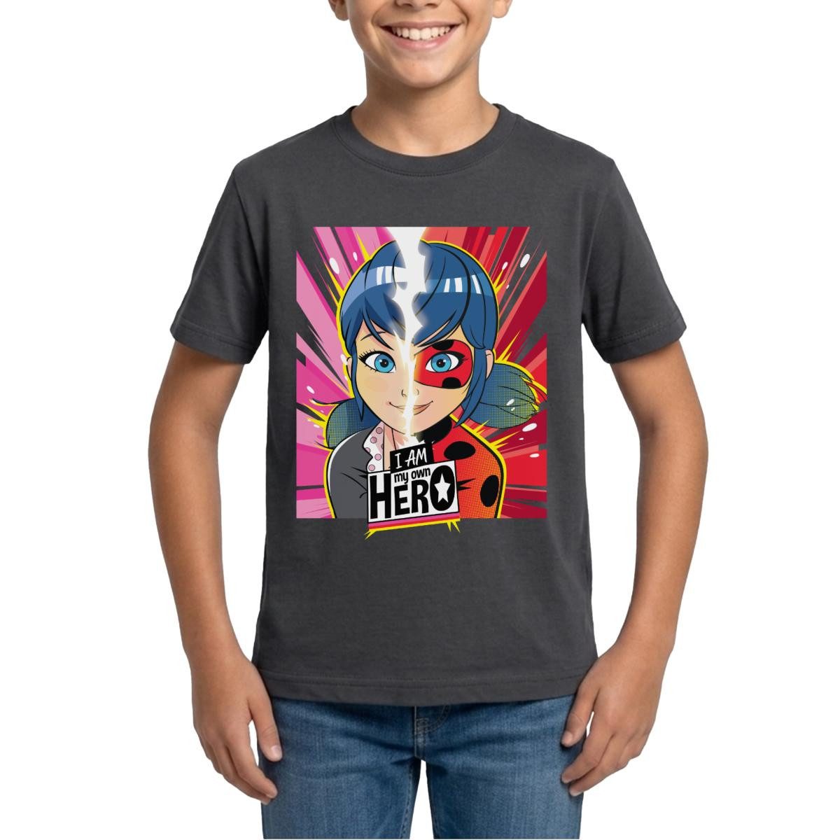 T-Shirt Miraculous I Am My Own Hero Ladybug Marinette Teenager T-Shirt
