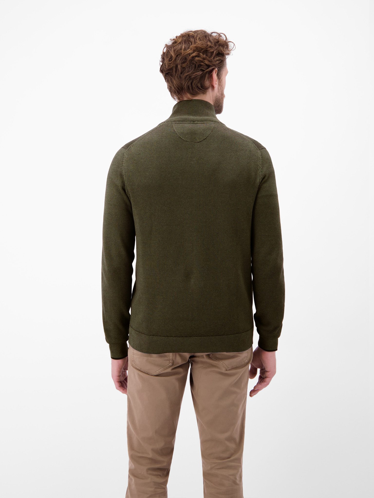 LERROS Strickfleecejacke mit Reißverchluss günstig online kaufen