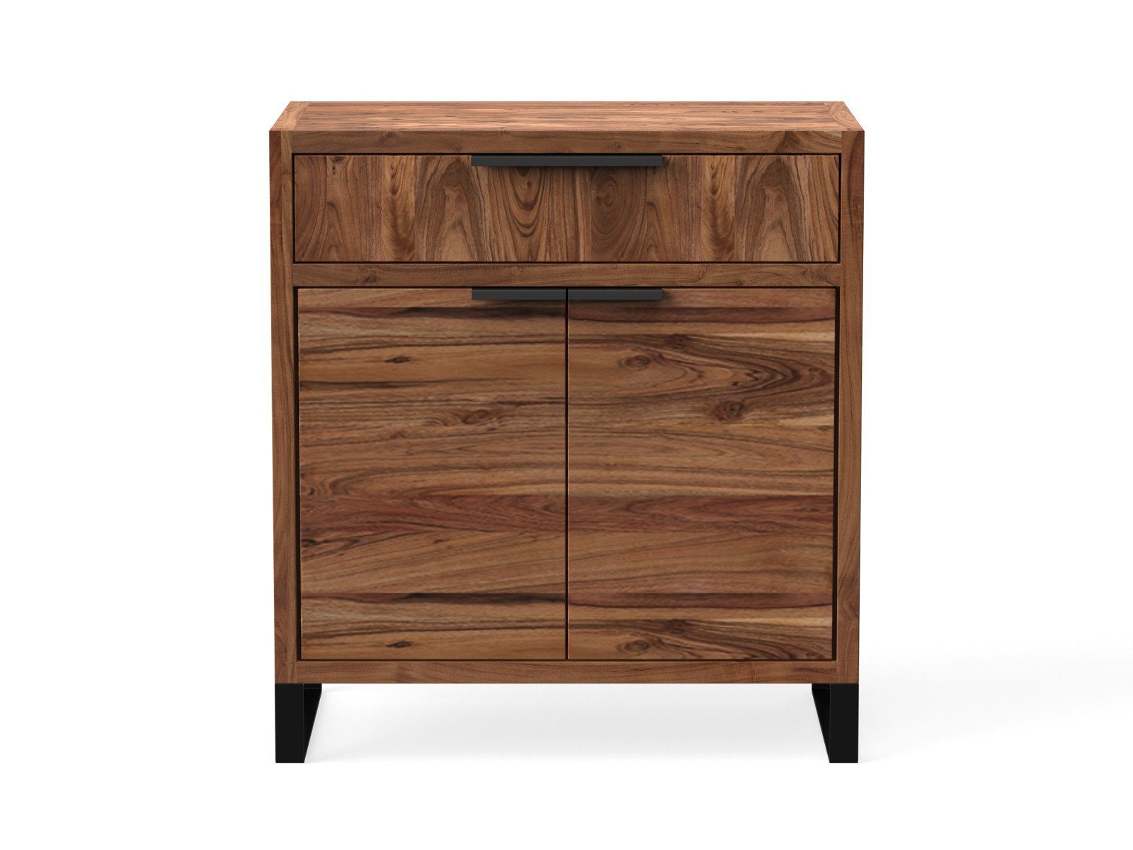 massivum Kommode Sydney - Massivholz Akazie (1 St)