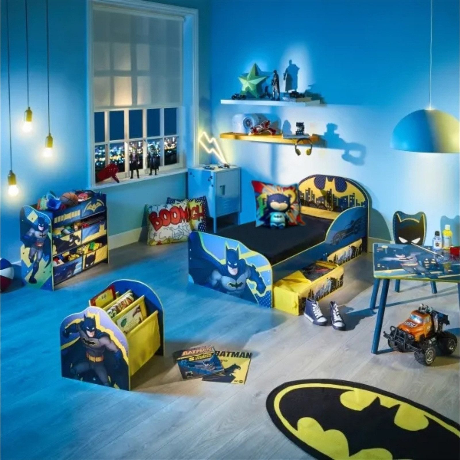 HTI-Living Kinderregal Aufbewahrungsregal 3 Etagen Batman, günstig online kaufen