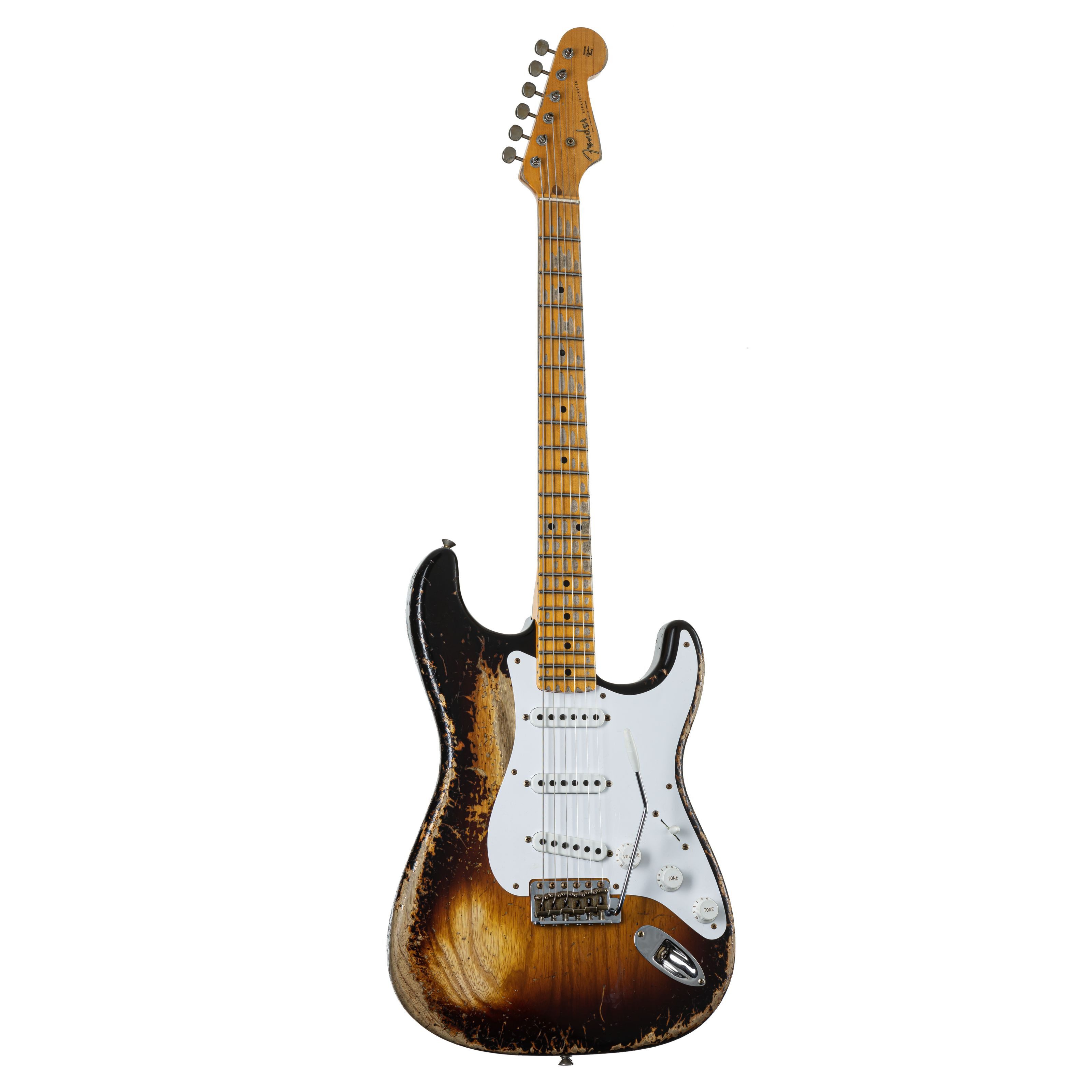 Fender E-Gitarre, E-Gitarren, Premium-Instrumente, LTD 70th Anniversary '54 Stratocaster Super Heavy Relic WF 2-Color