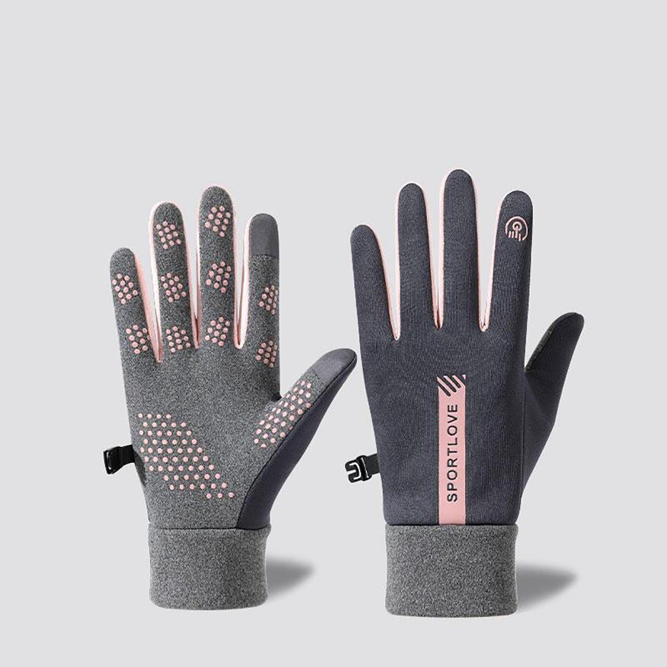 Fahrradhandschuhe Touchscreen Paar Warm 1 Stil Fahrradhandschuhe ZanMax Winter 1 Handschuhe