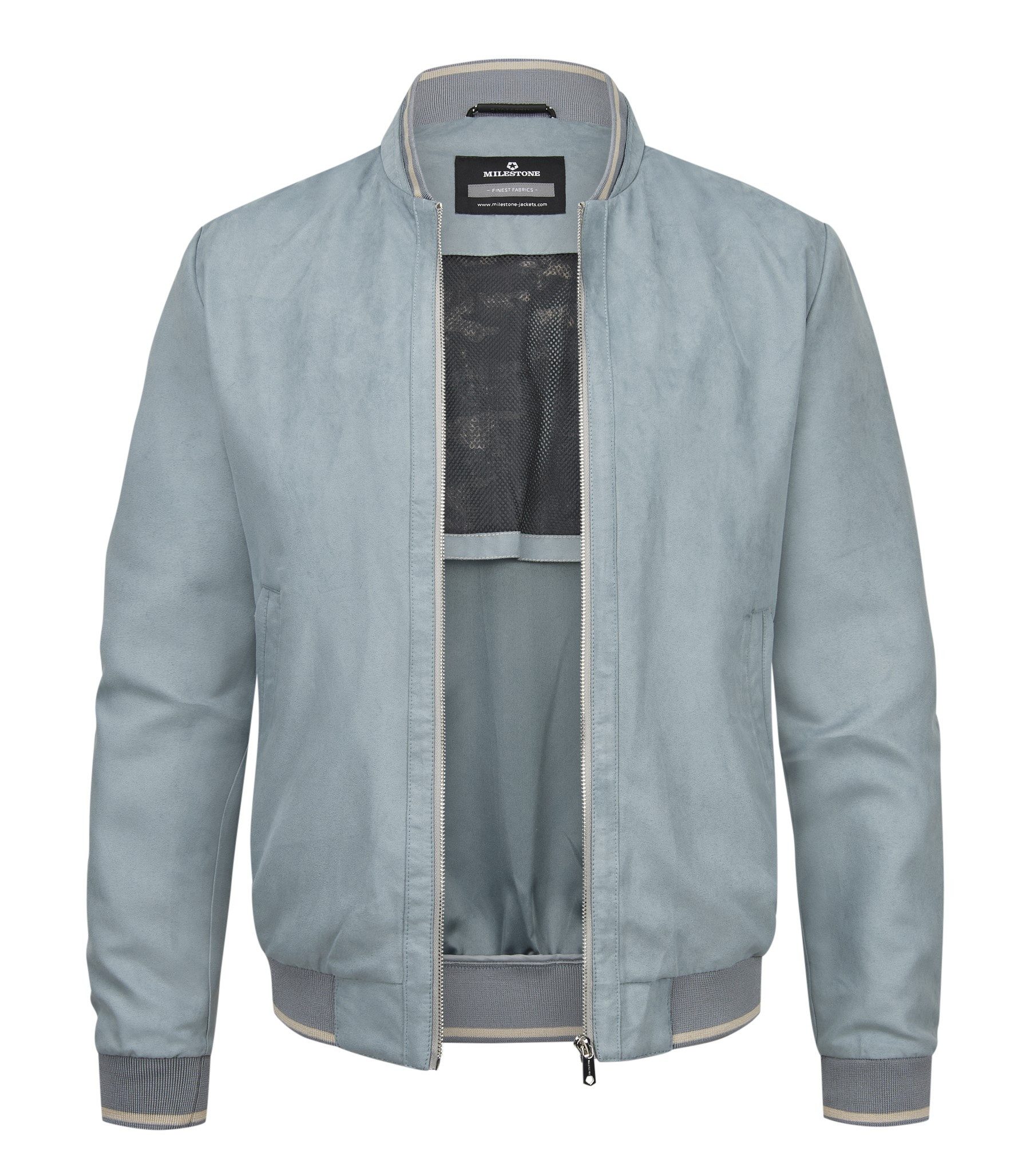 Milestone Blouson MSMichigan in Velours-Optik atmungsaktiv günstig online kaufen