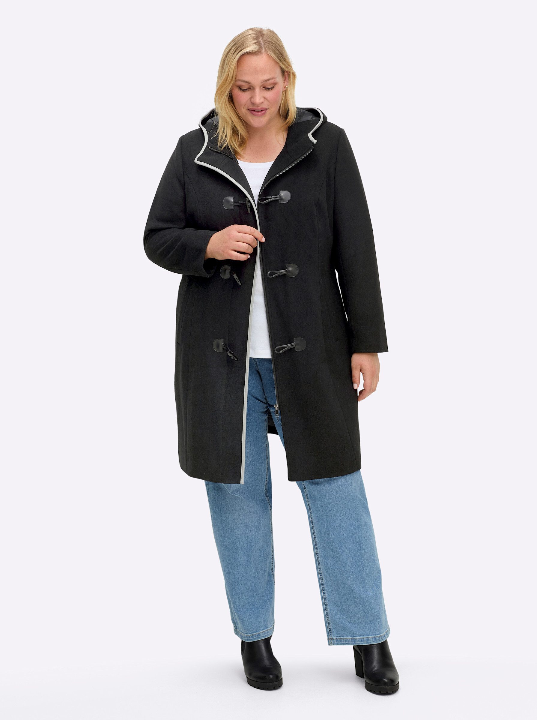 Sheego Langmantel Wintermantel . günstig online kaufen