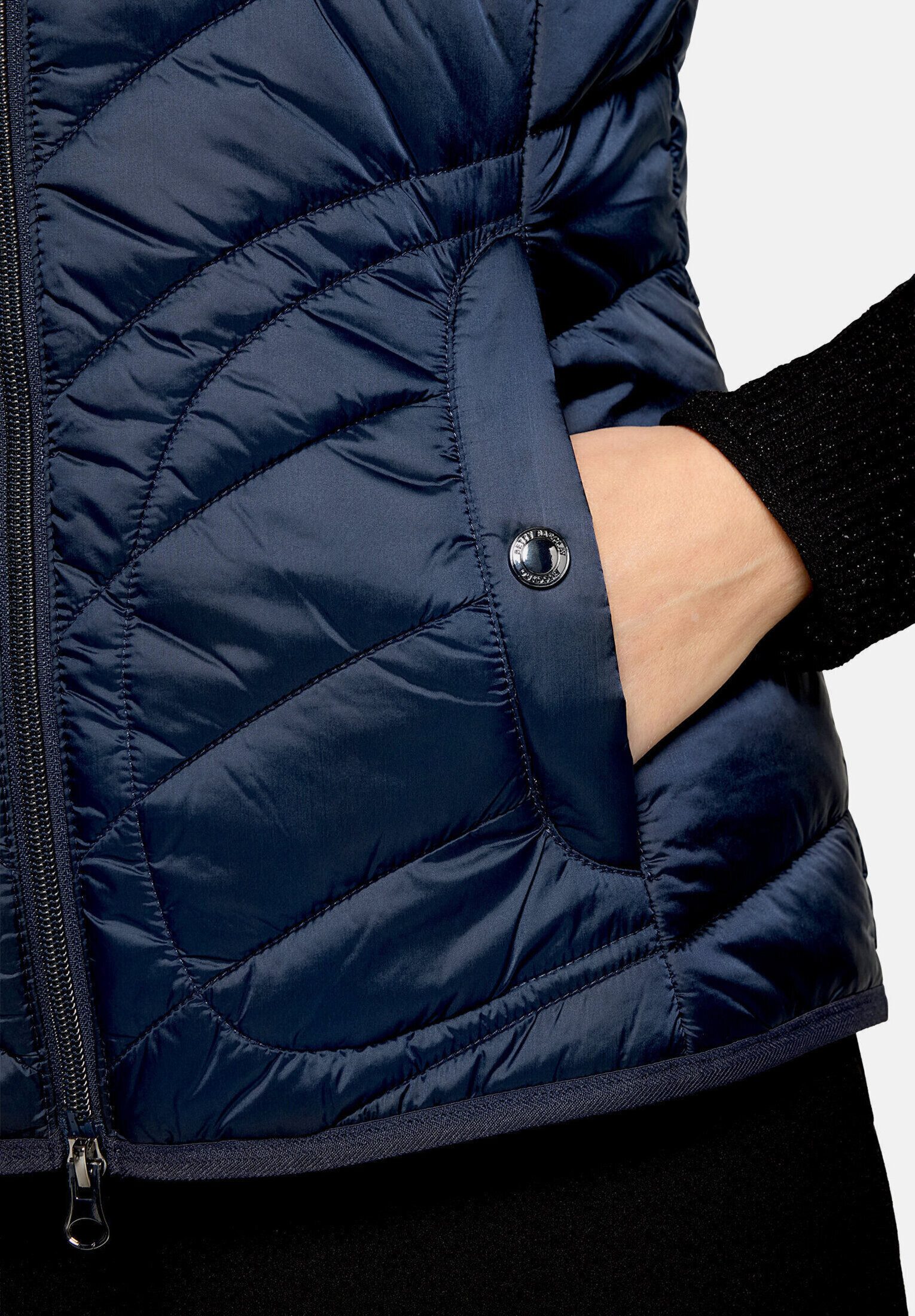 Betty Barclay Strickweste Damen mit Stehkragen