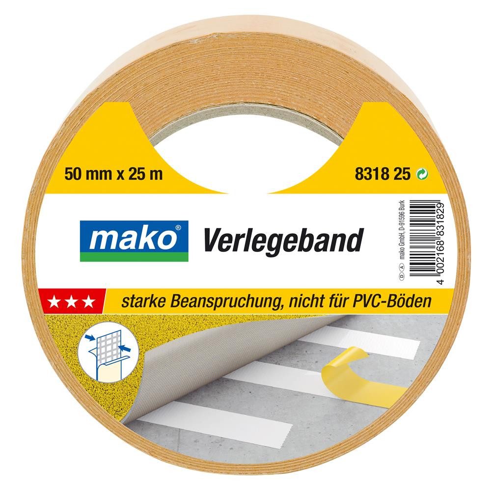 mako Verlegeband 50 mm x 10 m, 3 Stern