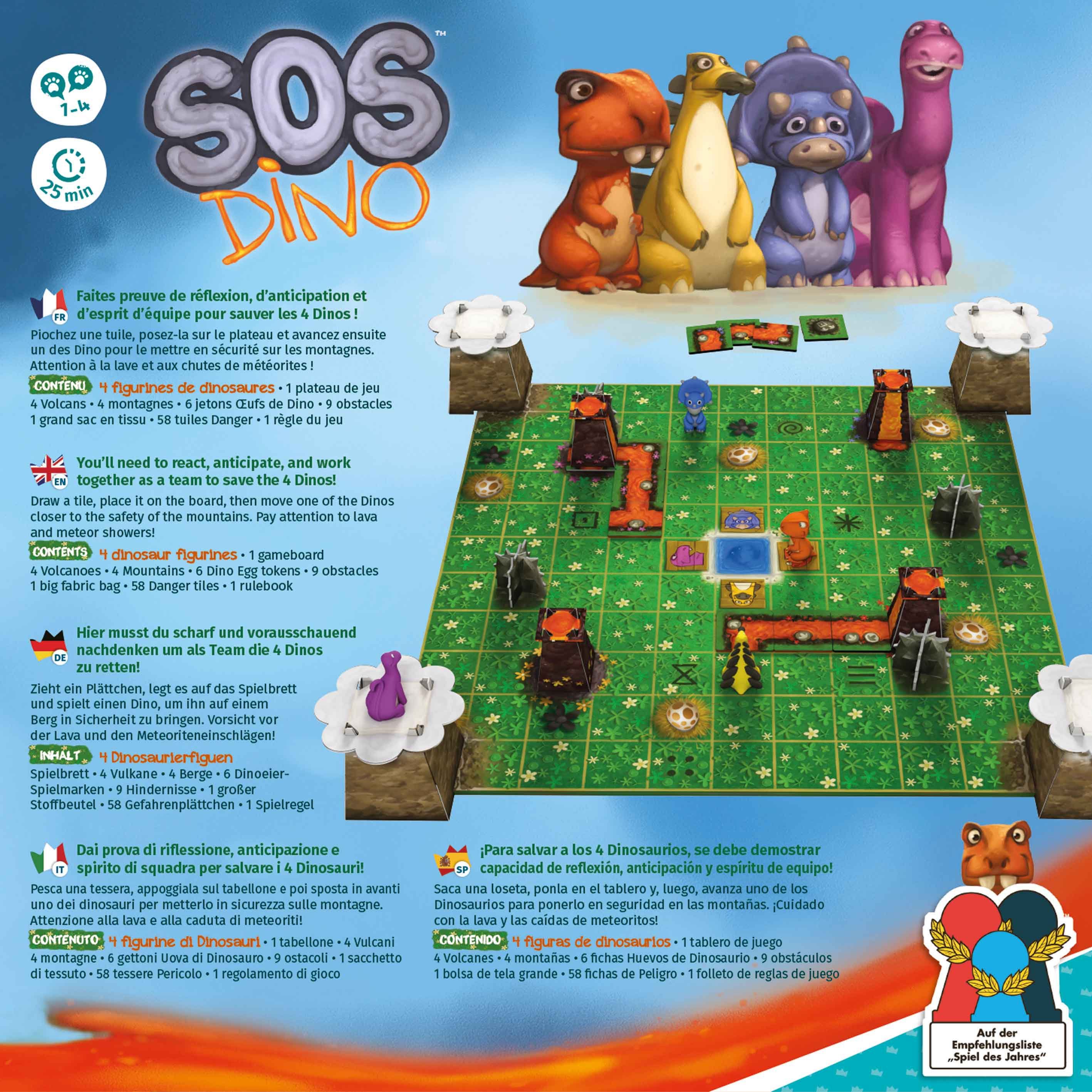 LOKI Spiel SOS Dino, Kinderspiel