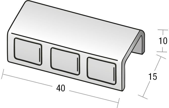 Schienenverbinder für Vorhangschienen Credo/-Vorhangschienen, GARESA,  (1-tlg), Schienenverbinder zum Verbinden von 2 Schienen von 