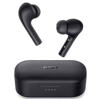 AUKEY EP-T21S Earbuds wireless Навушники-вкладиші (Sprachassistent, Bluetooth, True Wireless, 30h Spielzeit, Noise Cancelling, IPX6, BT5, Touch Control)