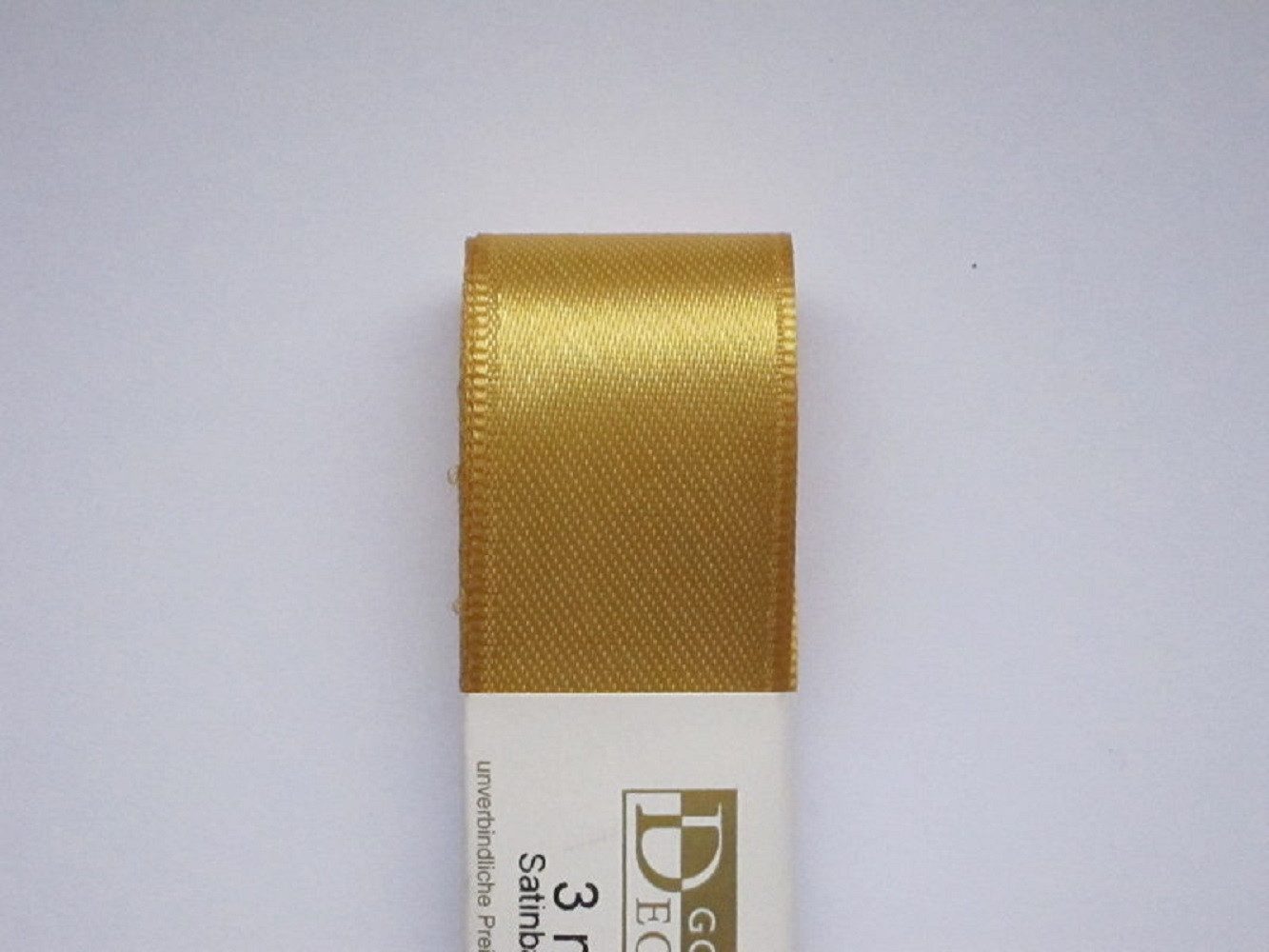 Goldina Loy GmbH + Co KG Geschenkband STOFF- BAND Doppelsatin farbig GOLDINA 40 mm/3m