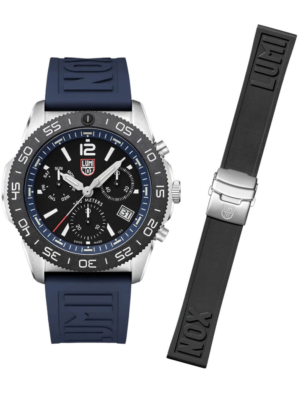 Luminox Quarzuhr Luminox XS.3143.SET Herrenuhr Pacific Diver Chronograph 44mm 20ATM Luminox XS.3143.SET Herrenuhr Pacific Diver Chronograph 44mm 20ATM