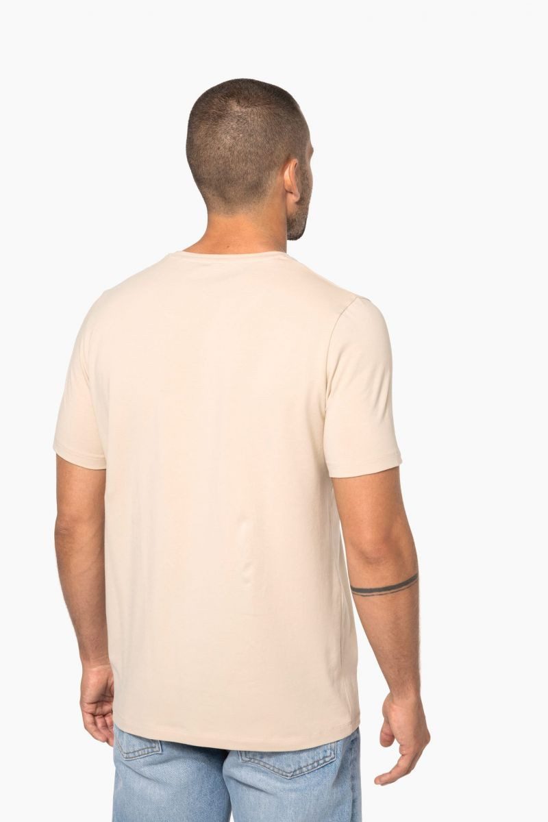 Kariban Rundhalsshirt Kurzarm-T-Shirt mit Rundhalsausschnitt