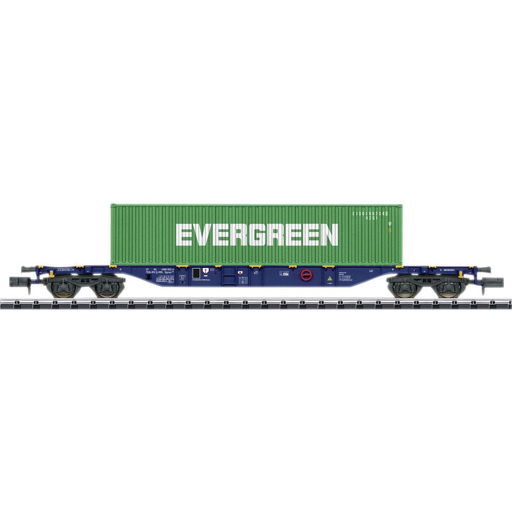 MiniTrix Güterwagen MiniTrix 18560 N Containertragwagen Sgnss der RailReLease BV
