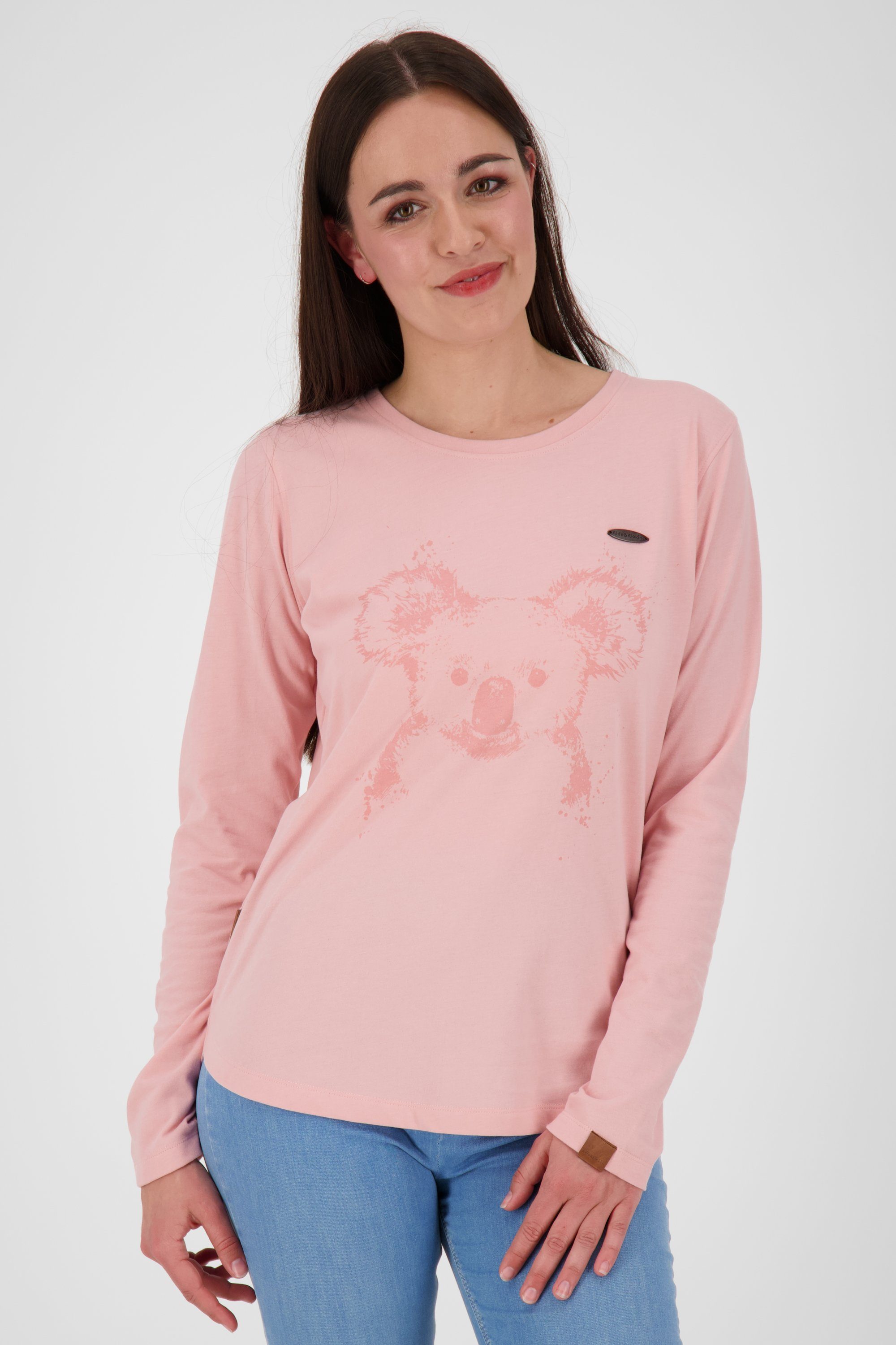 äußern Alife & Kickin Damen candy LeaAK Longsleeve Langarmshirt C Langarmshirt