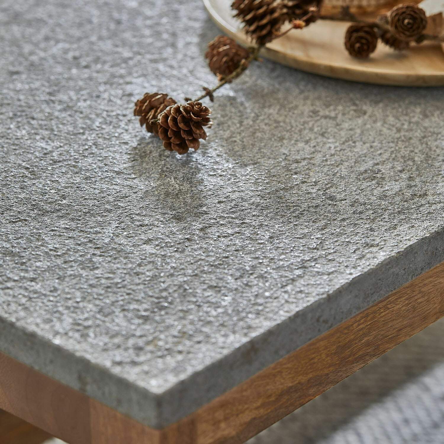 Mirabeau Couchtisch Couchtisch Pliquentis grau/braun