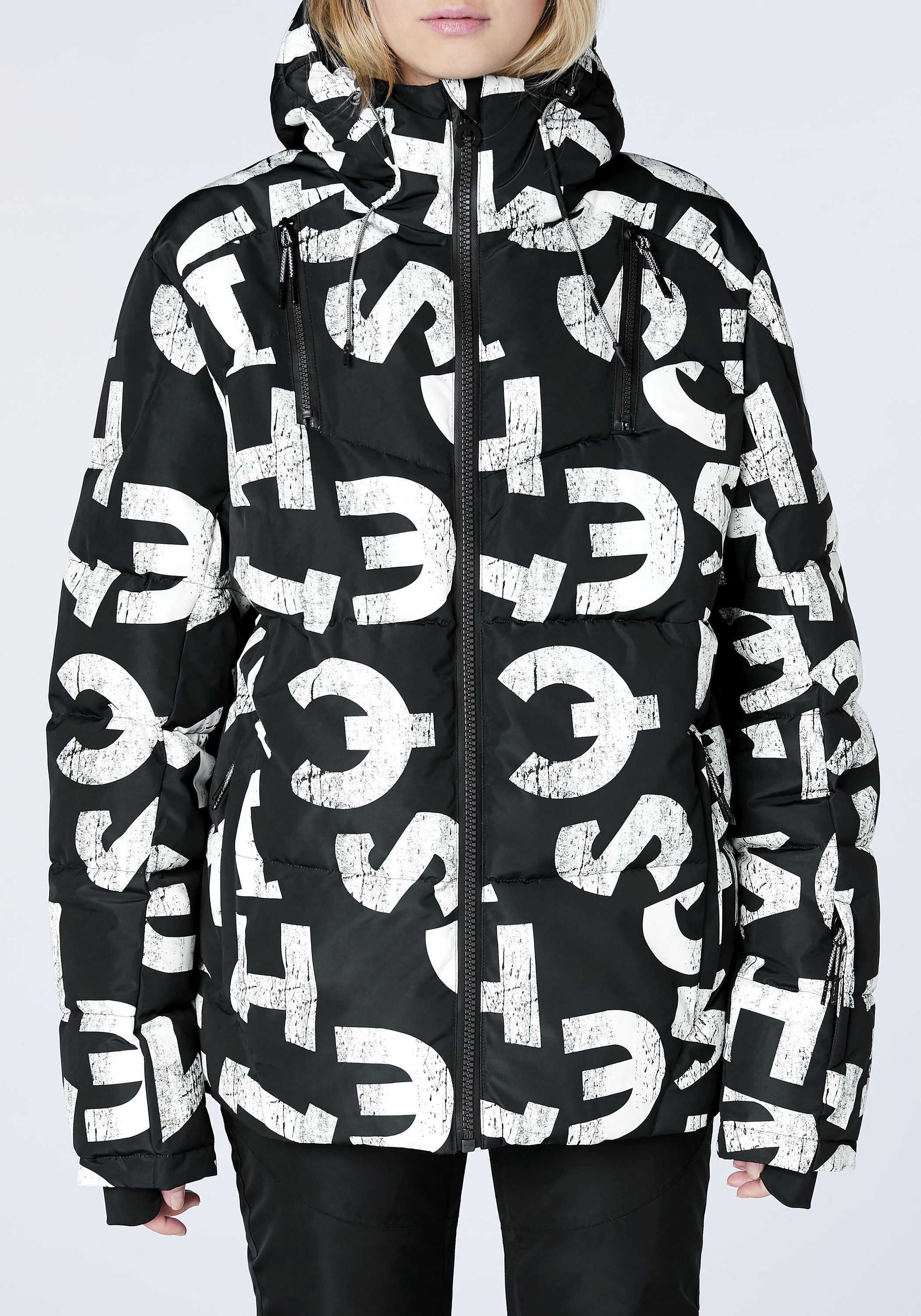 Chiemsee Skijacke Skijacke mit Allover-Print 1