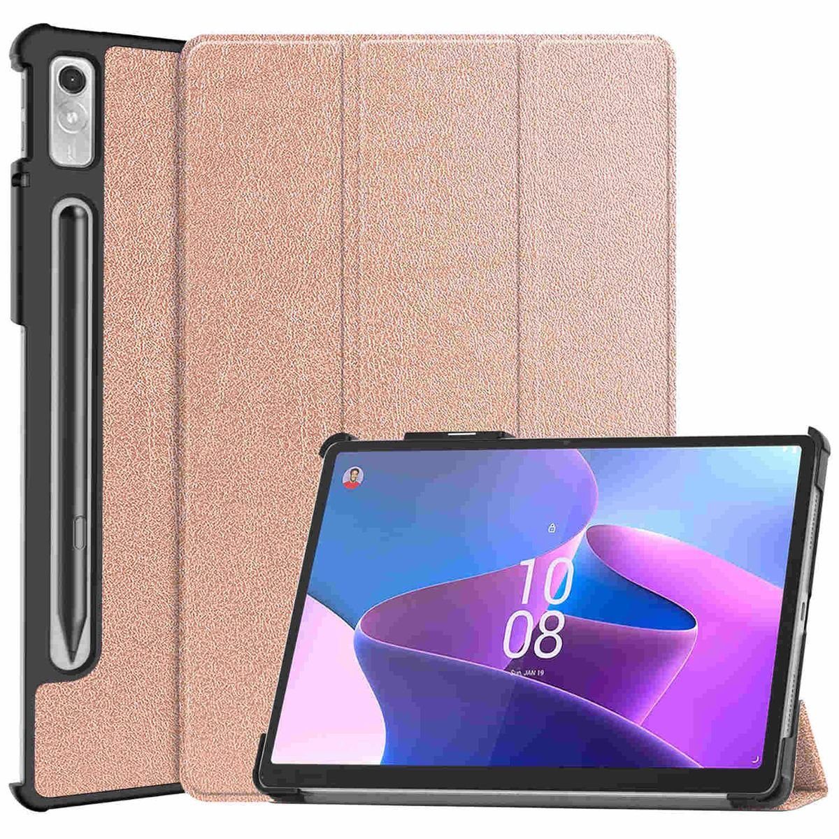 Wigento Tablet-Hülle Für Lenovo Tab P11 Pro 2. Gen 11.2 Zoll Tablet Tasche 3 folt Wake UP Smart Cover Etuis Schutz Case