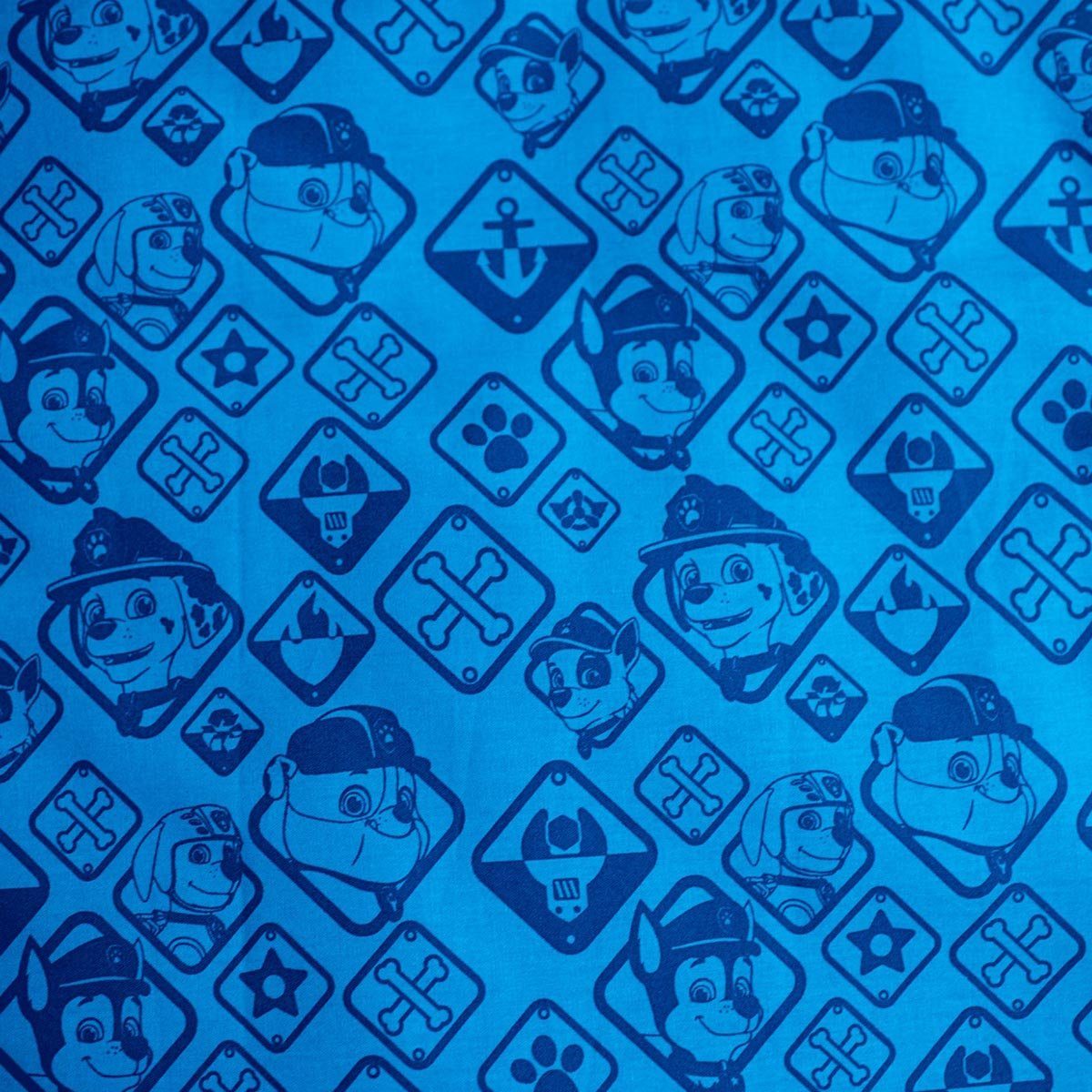 PAW PATROL Kinderbettwäsche Paw Patrol Kinderbettwäsche Chase 100 x 135 + 40 x 60 cm Baumwolle, Renforcé, 2 teilig, mit Reißverschluss – Bild 5 von 5