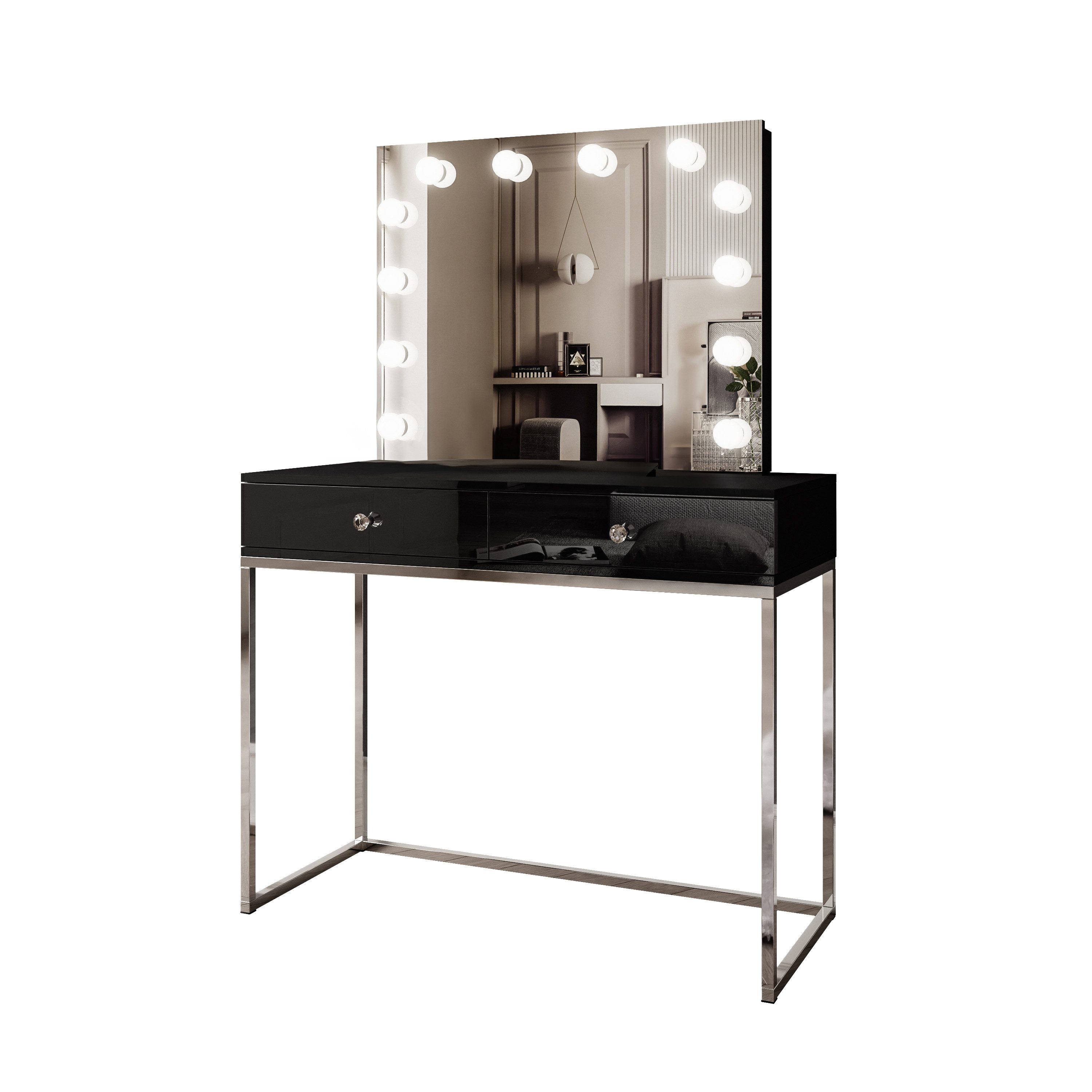 Lookway Schminktisch BLANCO GLAMOUR ELITE mit günstig online kaufen