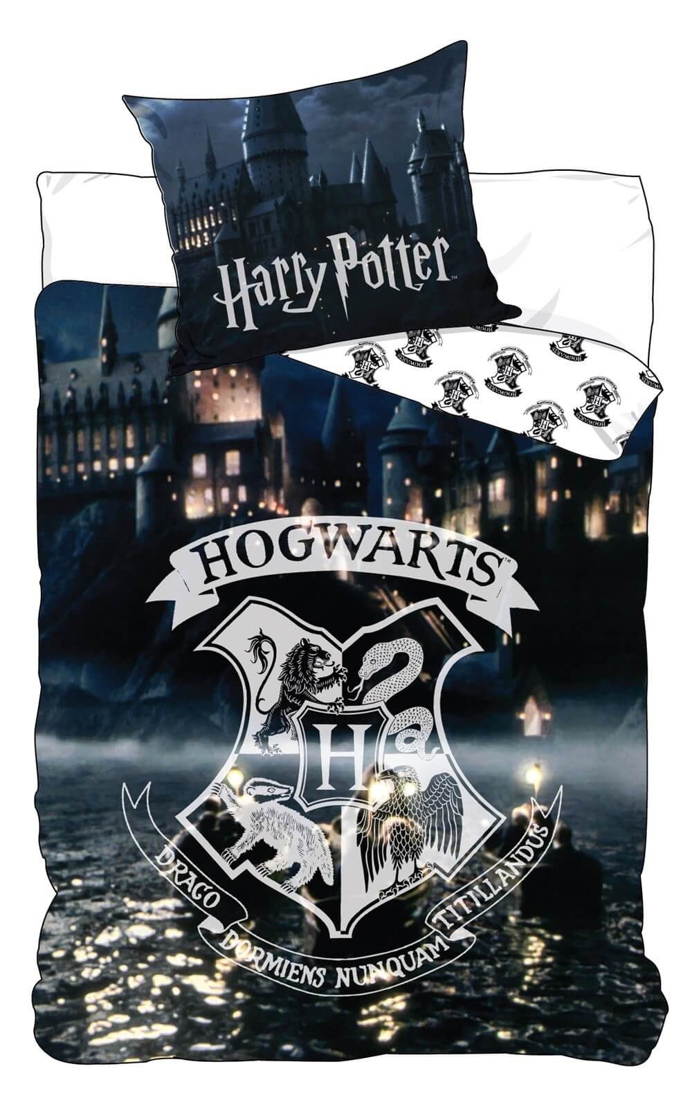 Bettwäsche »Harry Potter - Bettwäsche-Set mit Wendemotiv, 135x200 & 80x80«, Harry  Potter, 100% Baumwolle online kaufen | OTTO
