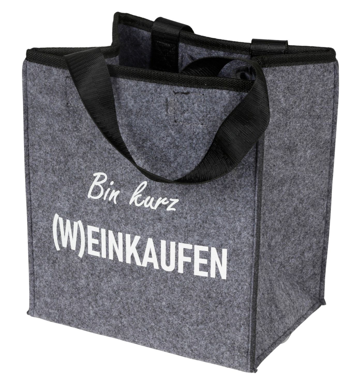 BURI Einkaufskorb Filz-Flaschenträger für 6 Flaschen günstig online kaufen