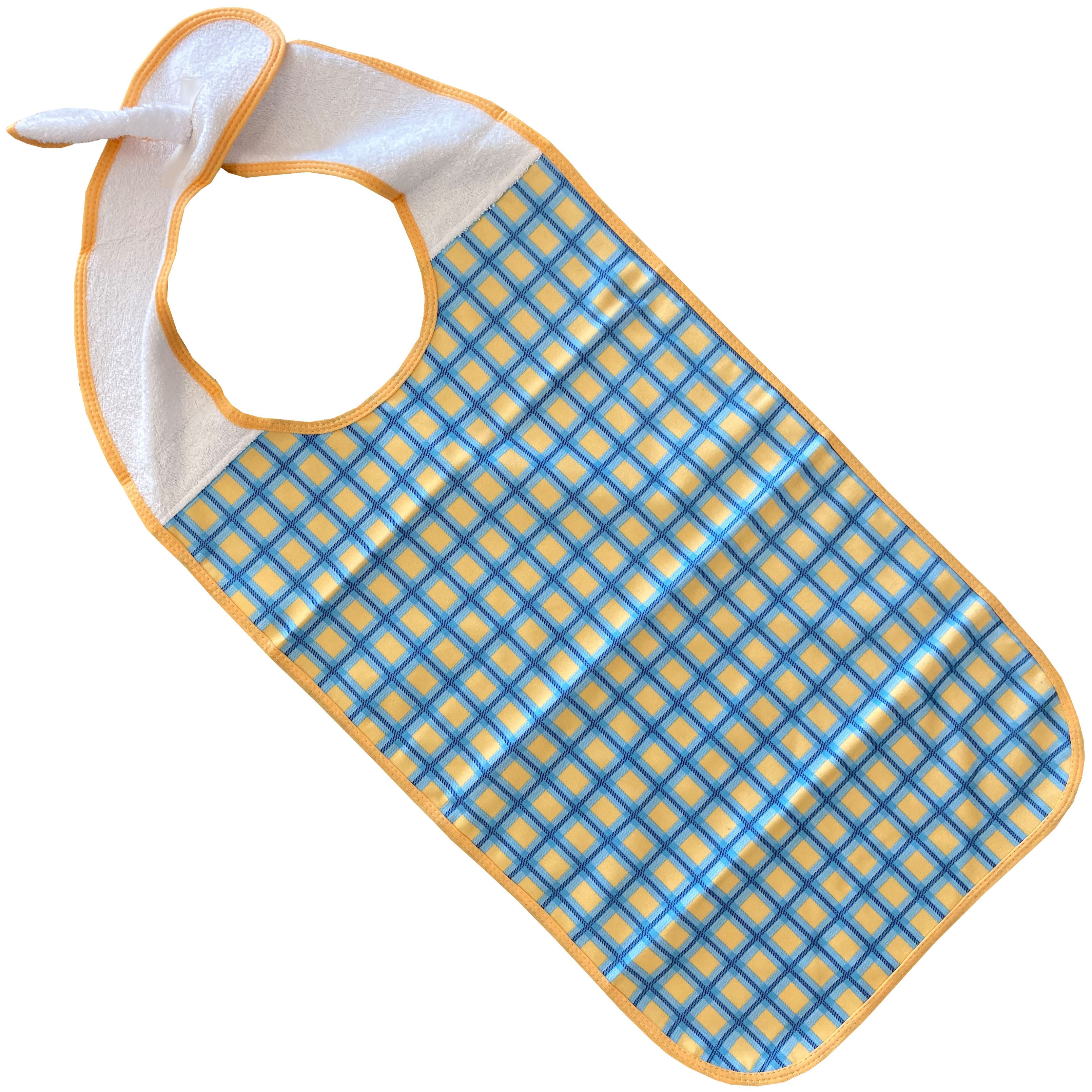 PFLEGE POINT Speiseschürze PFLEGE POINT® Ess-Schürze PU bedruckt mit Steckverschluss