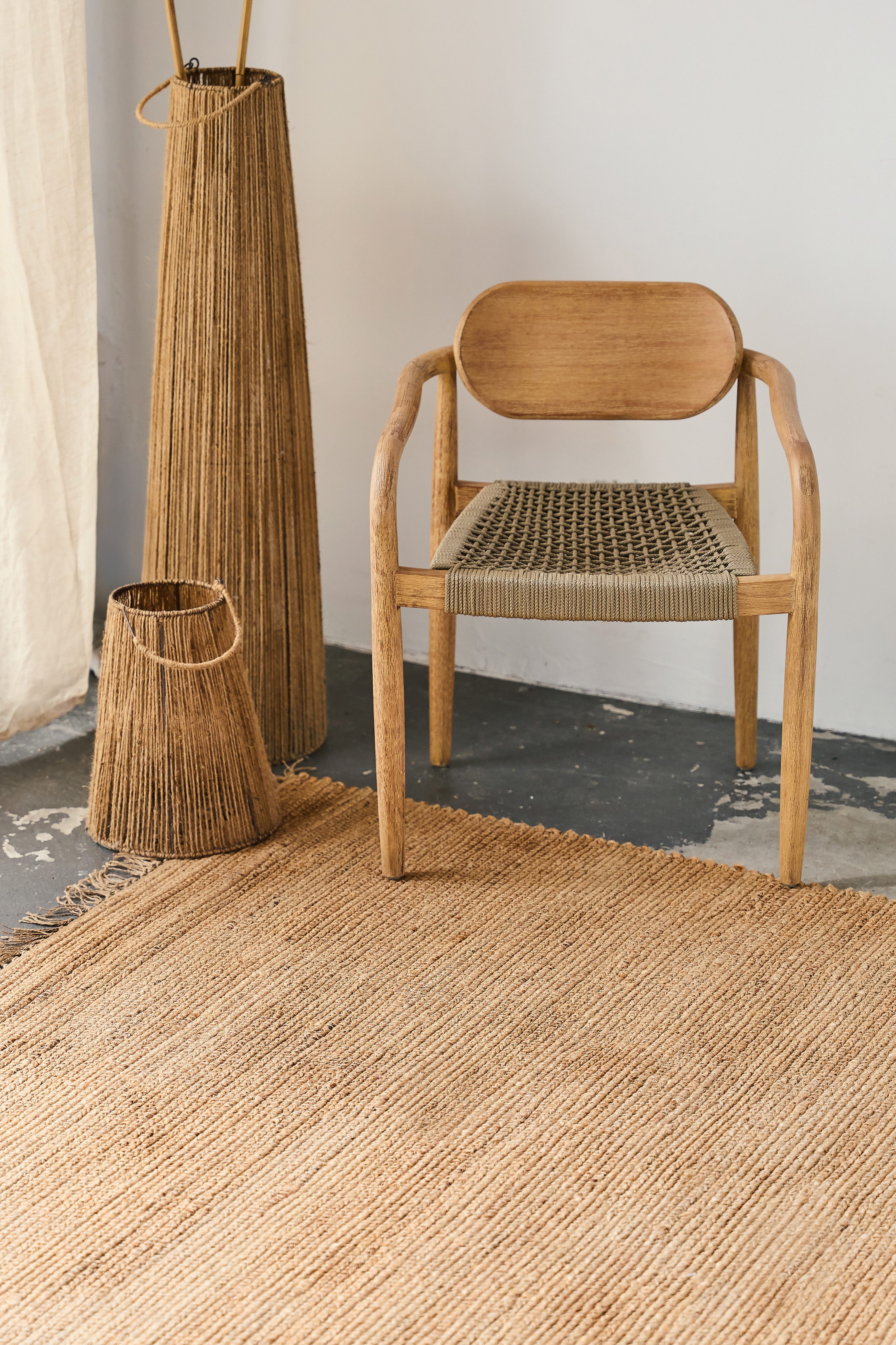 Tapiso Designteppich JUTE, rechteckig, Höhe: 7 günstig online kaufen
