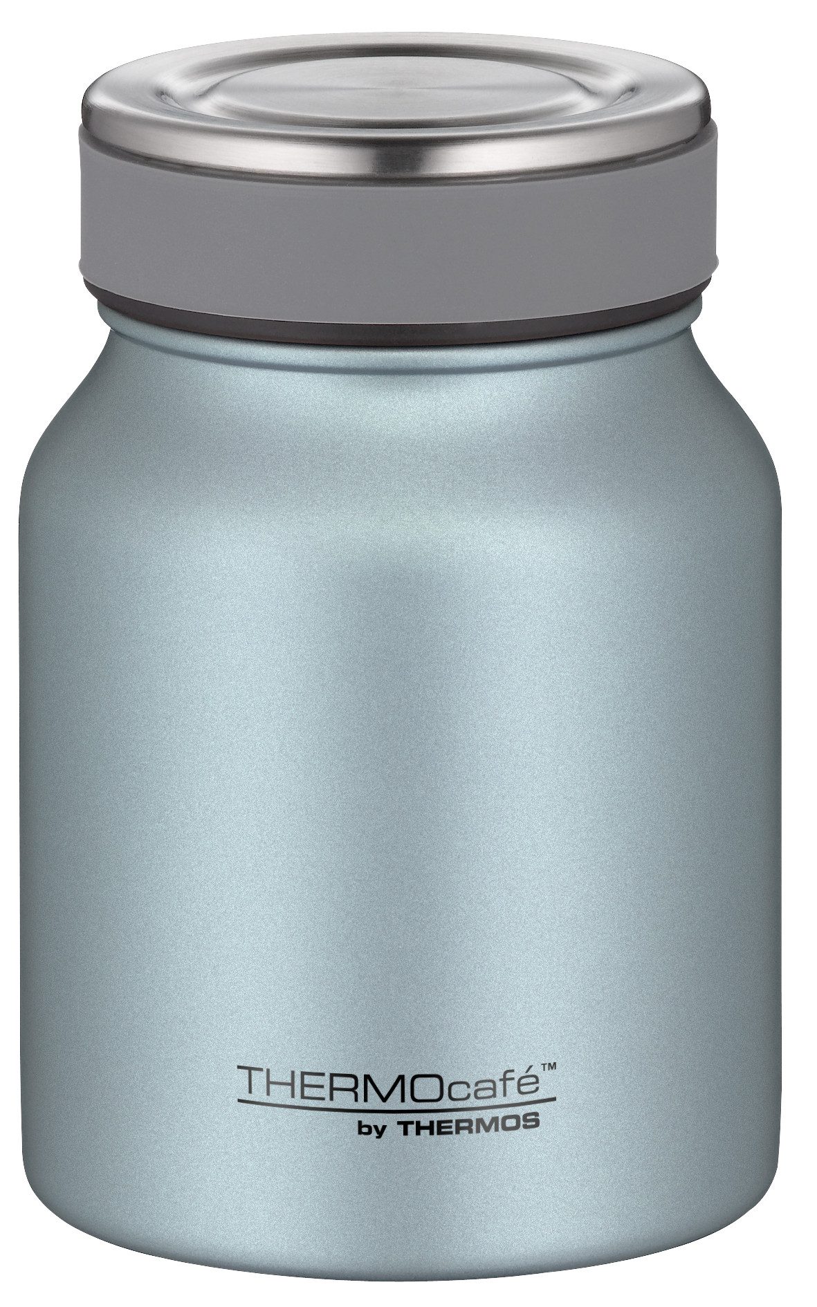 THERMOcafé Thermobehälter TC FOOD JAR, Thermobehälter für Essen, spülmaschinenfest, Edelstahl, Kunststoff, Silikon, (1-tlg), 0,5l, 9h heiß & 14h kalt, dicht & auslaufsicher