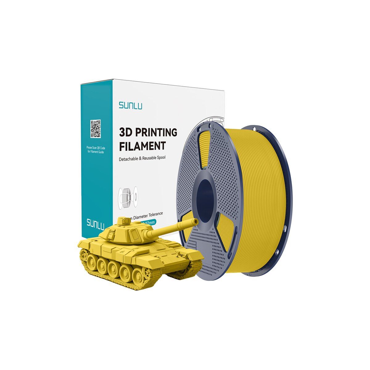 SUNLU Filament Sunlu PLA+ High Speed Filament 1,75 3D Druck