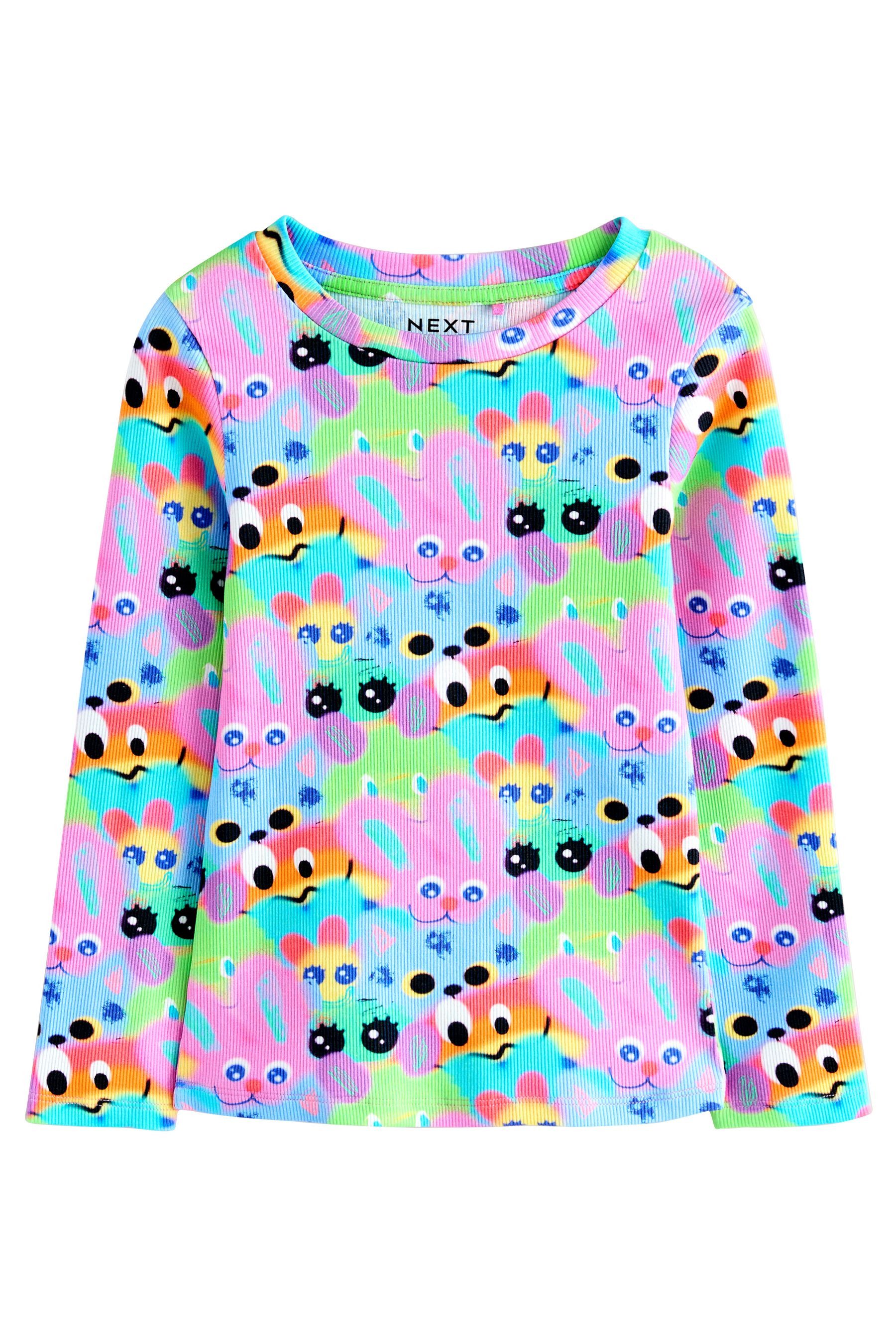 Next Langarmshirt Geripptes Langarmshirt (1-tlg) günstig online kaufen