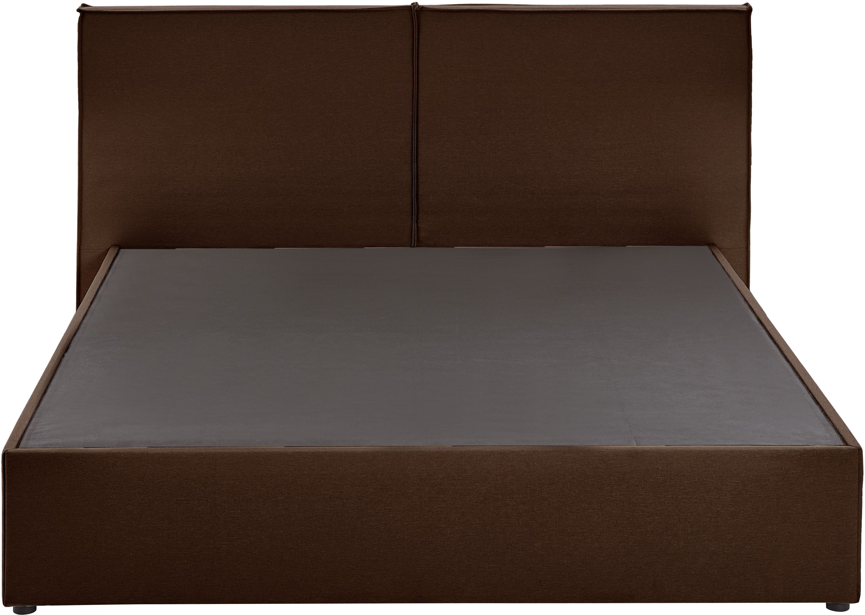 ATLANTIC home collection Boxbett NIKITA, bodentiefes Bett, wahlweise mit Matratze und Topper