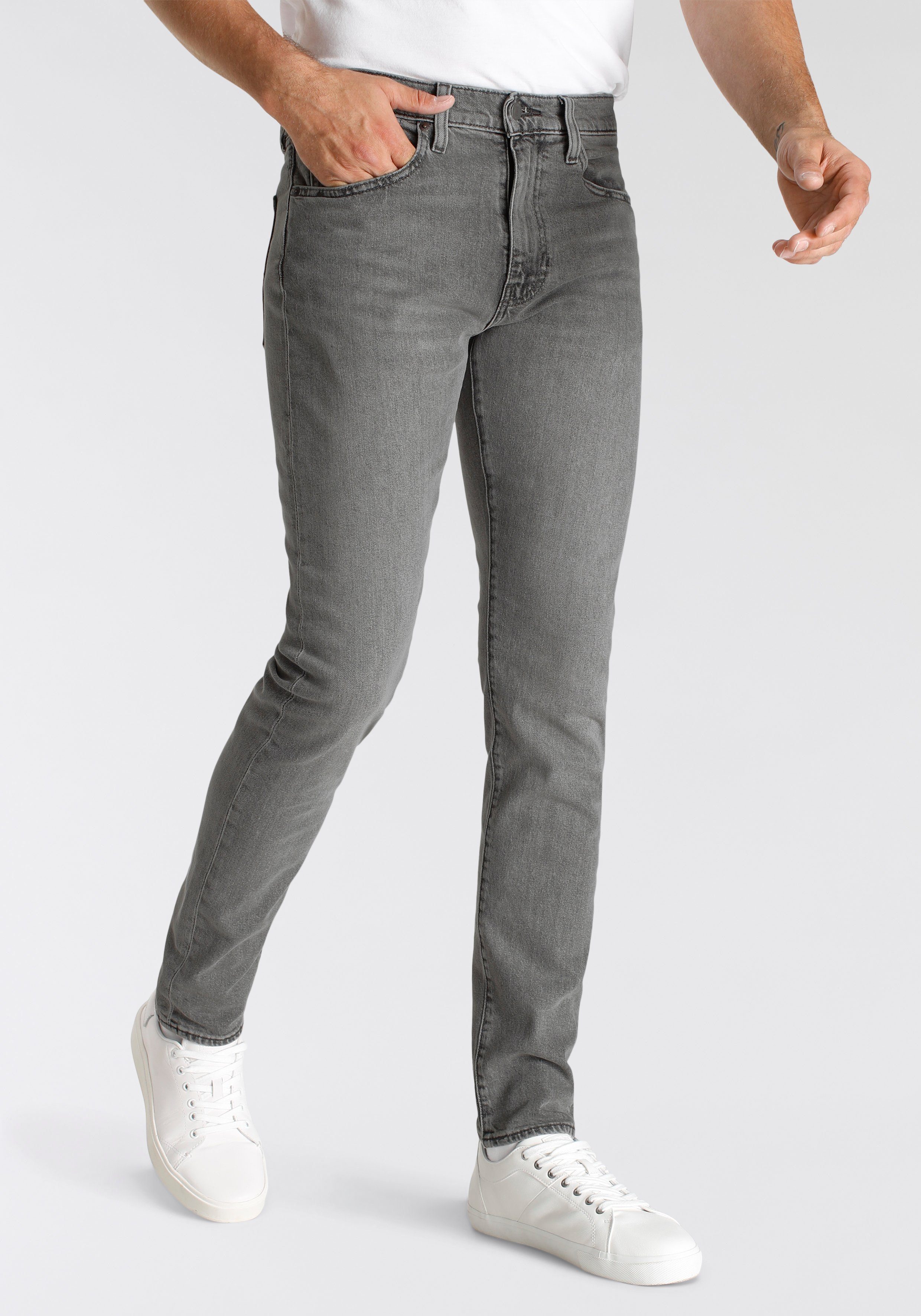 Levi's® Tapered-fit-Jeans mit Fit room Taper Markenlabel the 512 Slim in elephant