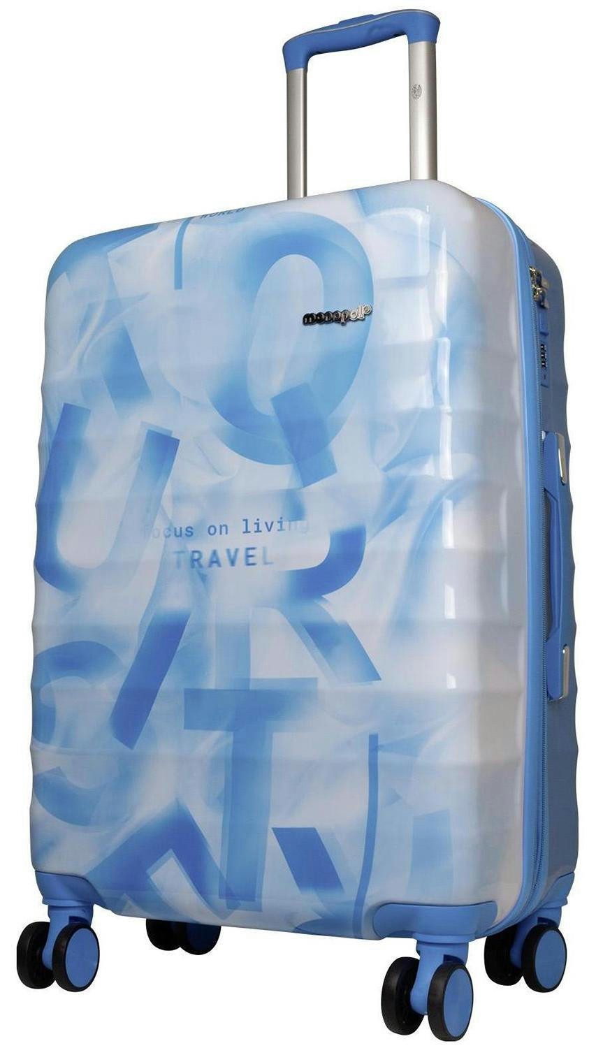 Warenhandel König Hartschalen-Trolley Revona, 4 Rollen, Dehnfalte für Gr. L günstig online kaufen