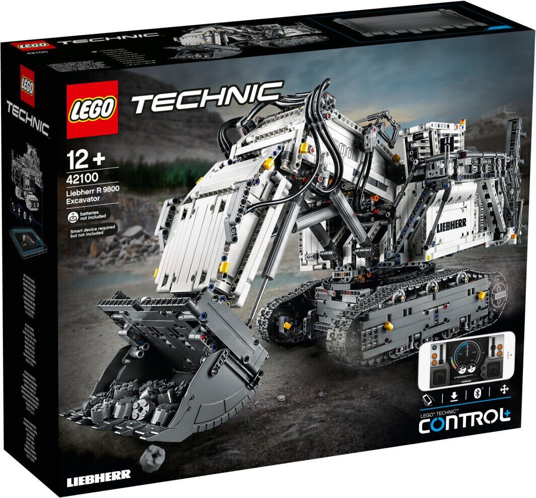 Technic - Liebherr Bagger R 9800 (42100) Konstruktionsspielsteine