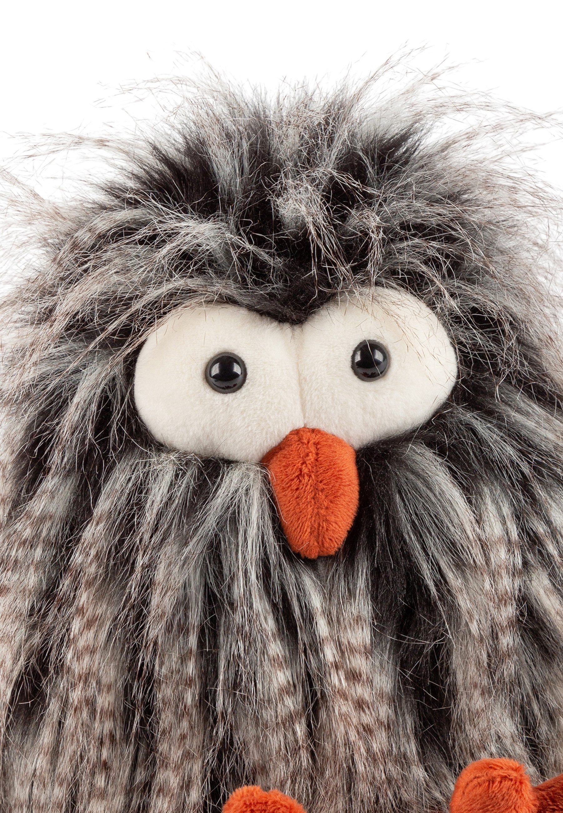 Sigikid Kuscheltier Bowl Owl Kikeriki für Kinder und Erwachsene Unisex (1-St)