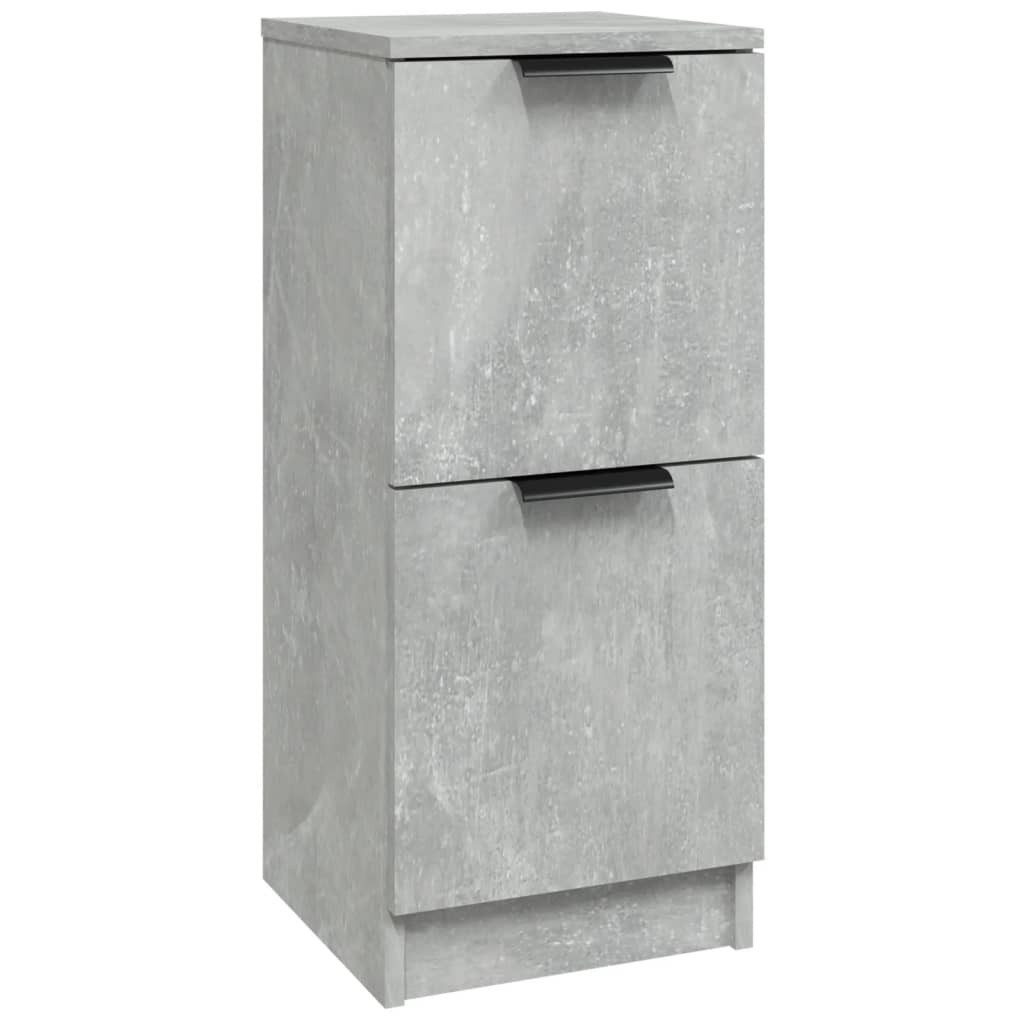 vidaXL Sideboard Sideboard Betongrau 30x30x70 cm günstig online kaufen