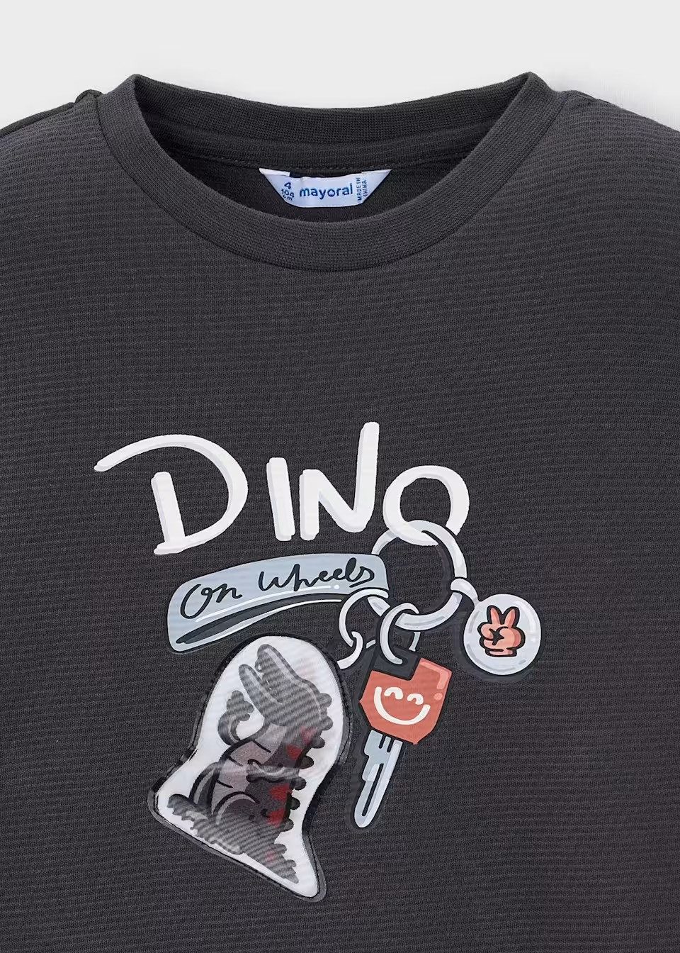 Mayoral Langarmshirt Interaktives Langarmshirt für Jungen – Schiefer (401016)