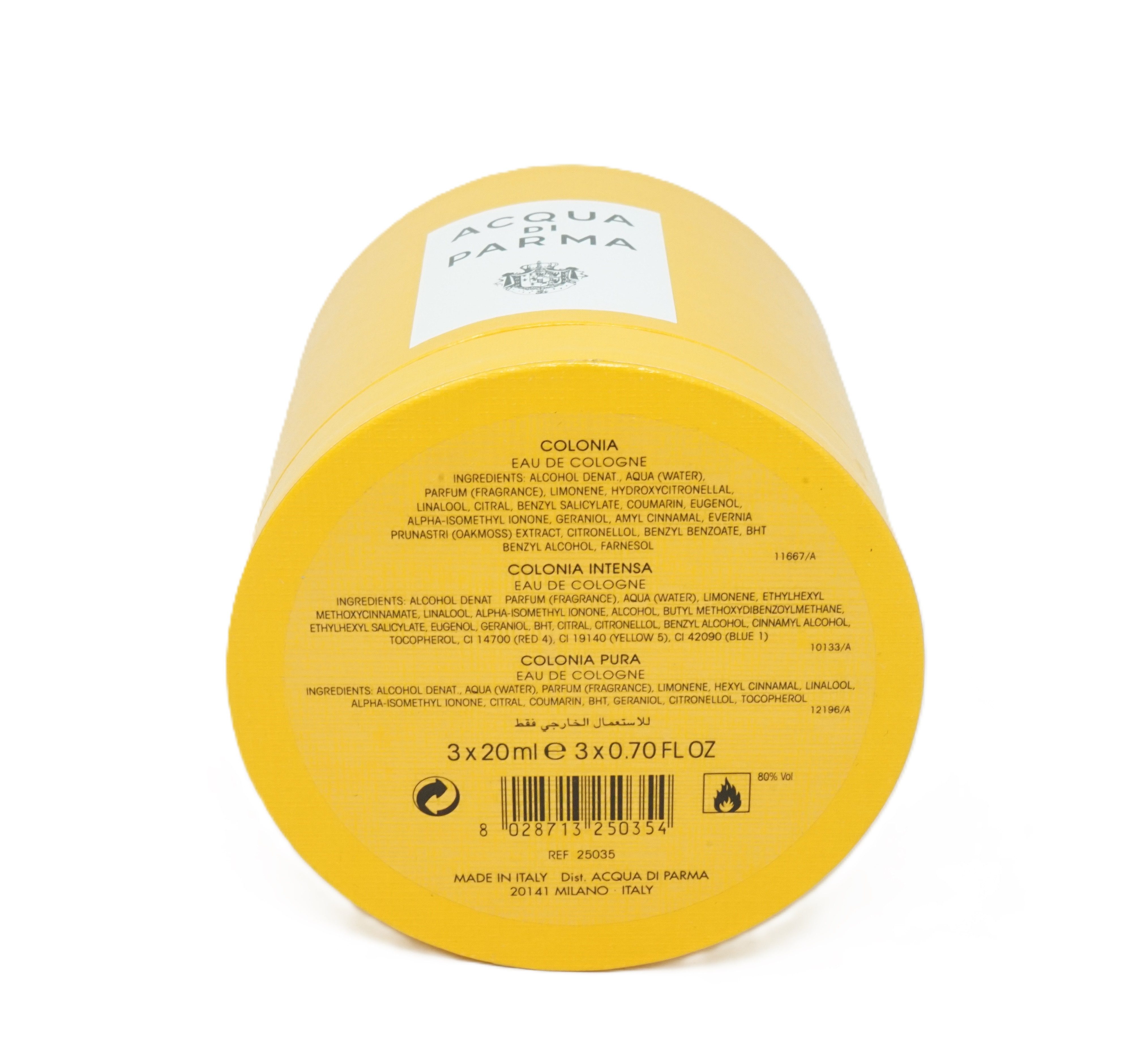 Acqua di Parma Eau de Cologne Acqua di Parma Le Colonie Eau de Cologne 3x20ml