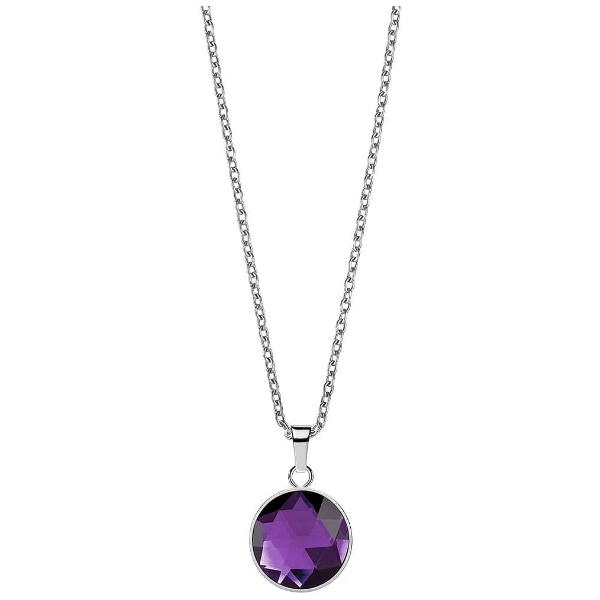 Bering Kette mit Anhänger Halskette aus Edelstahl mit rundem Anhänger - Bering Jewelry