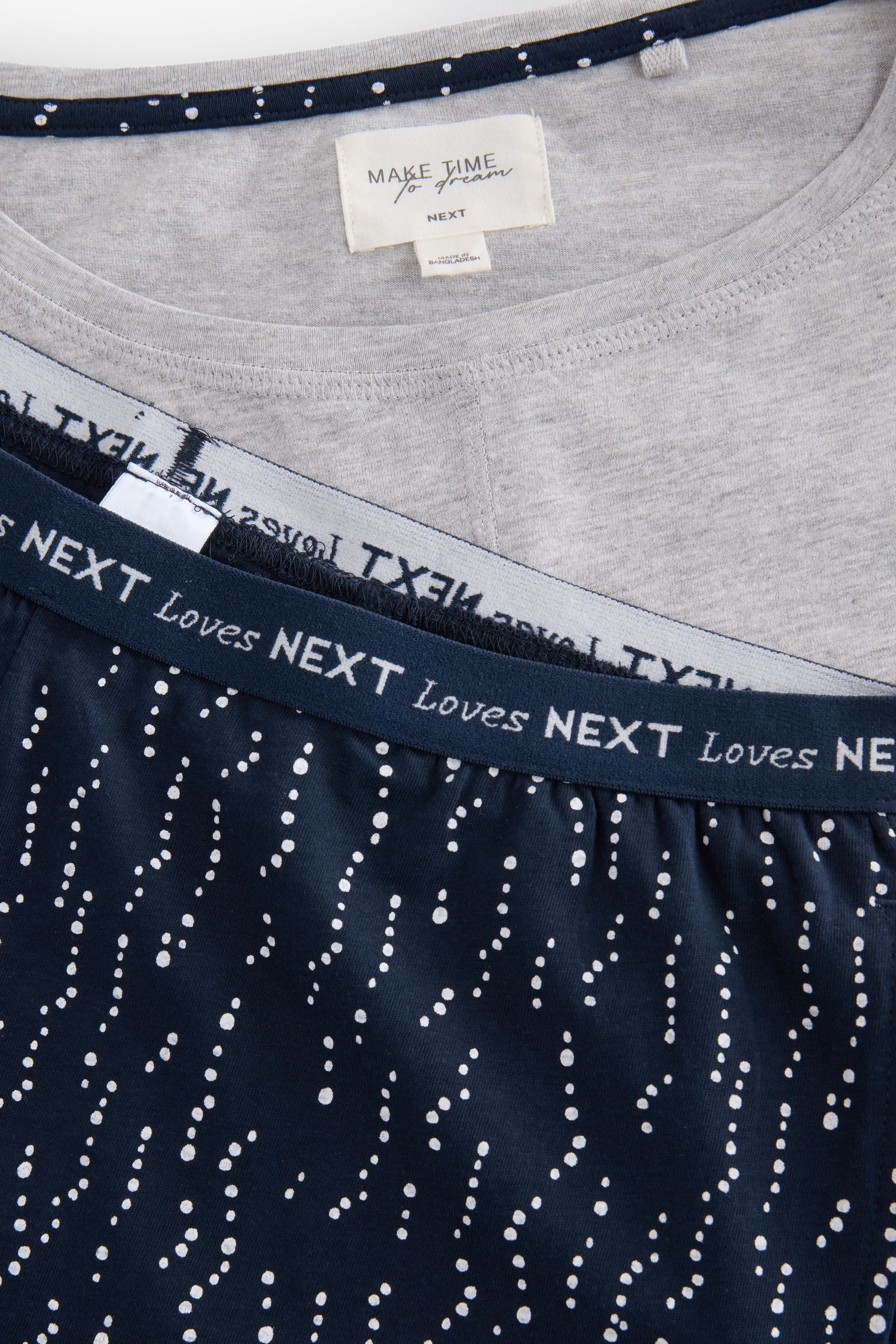 Next Pyjama Pyjamas aus Baumwollgemisch (2 günstig online kaufen